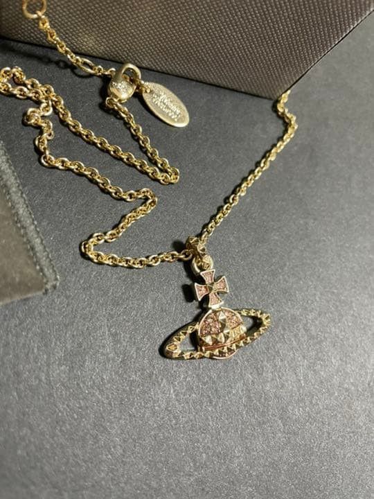 Vivienne Westwood Studded Crystal Orb Necklace Size ONE SIZE - 2 Thumbnail