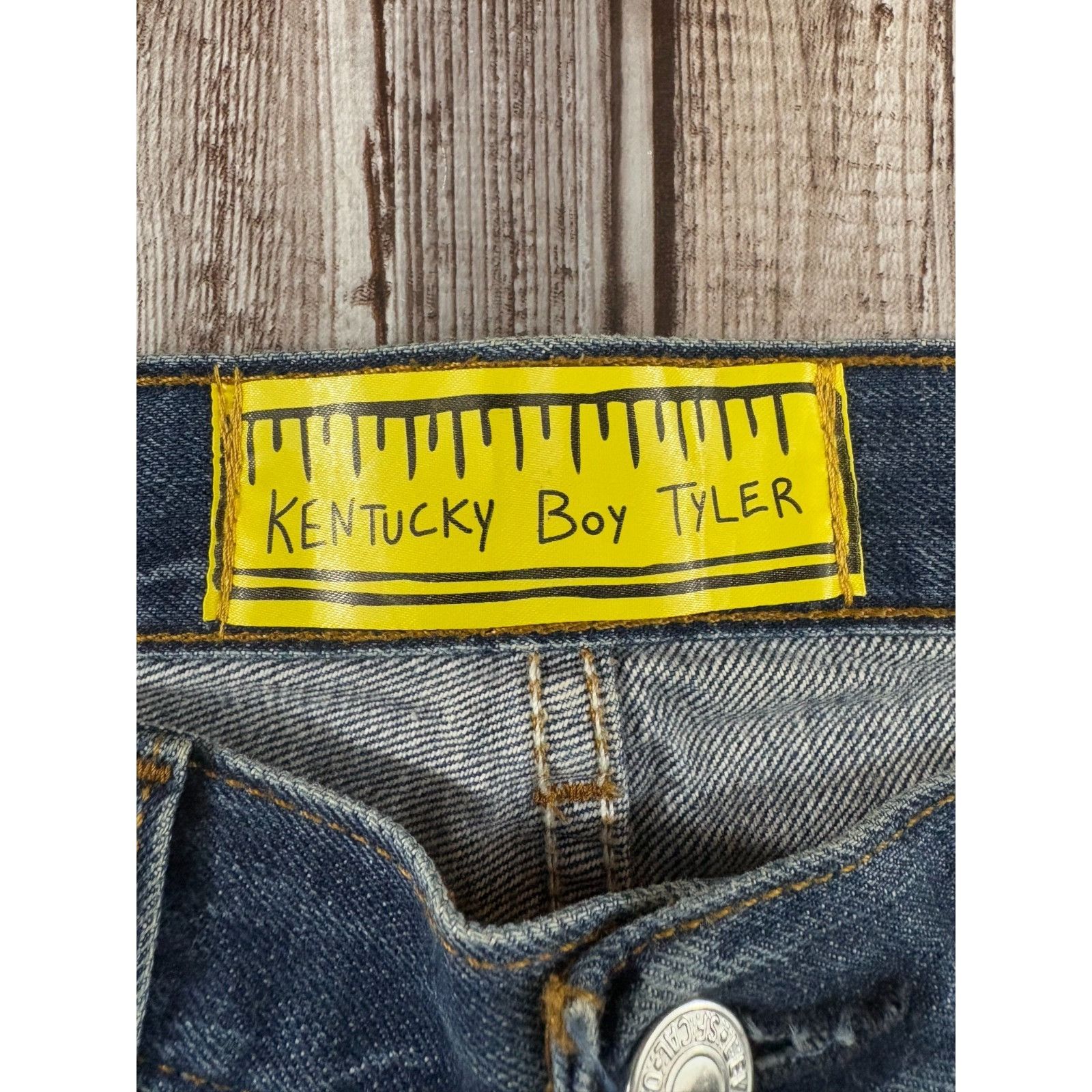 Kentucky Boy Tyler Kentucky Boy Tyler up cycled levis jeans size 32 32 Size US 32 / EU 48 - 2 Thumbnail