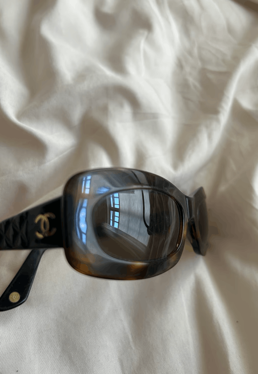 Chanel CHANEL Sunglasses 5006 ICONIC LOGO Rimless Rhinestone 4017 Size ONE SIZE - 3 Thumbnail