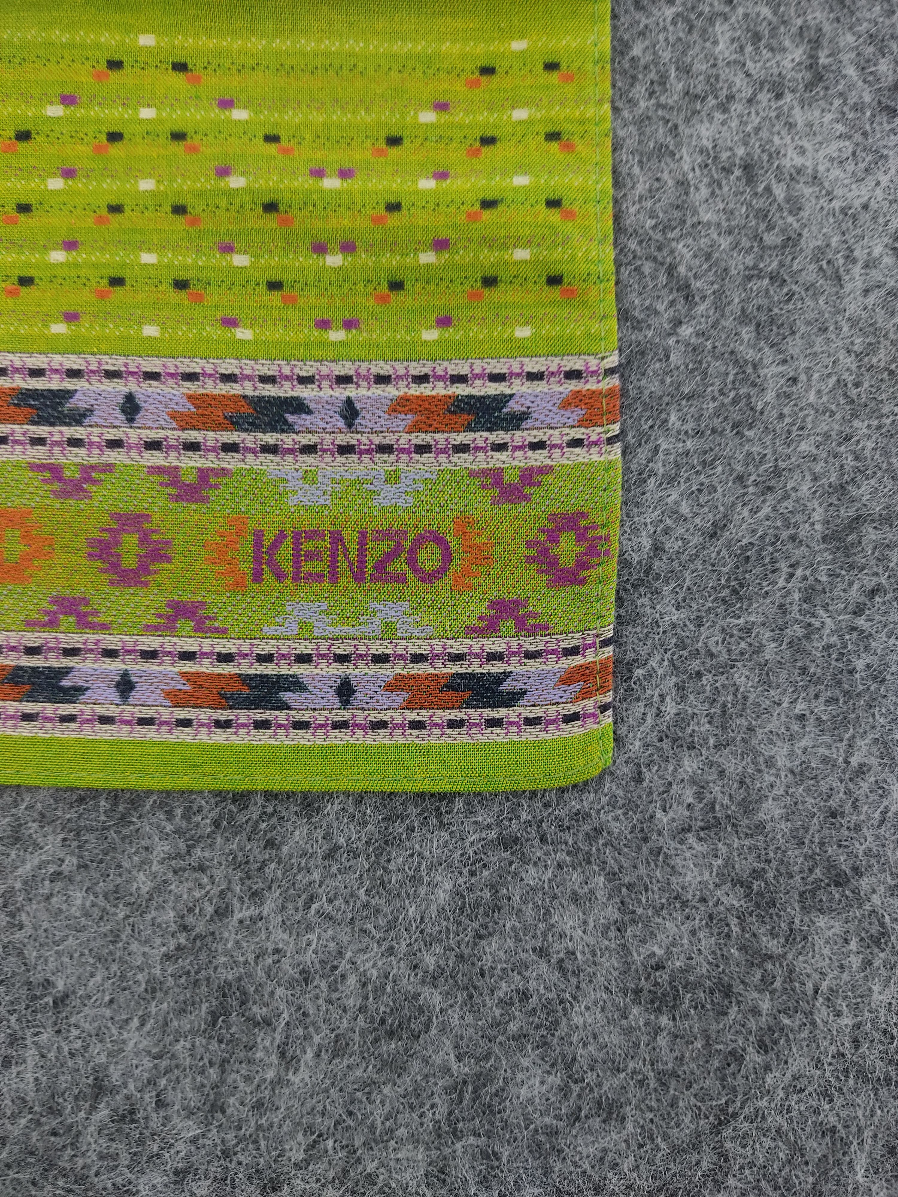 Kenzo × Vintage Vintage Kenzo Handkerchief Neckerchief Bandana H070B Size ONE SIZE - 3 Thumbnail