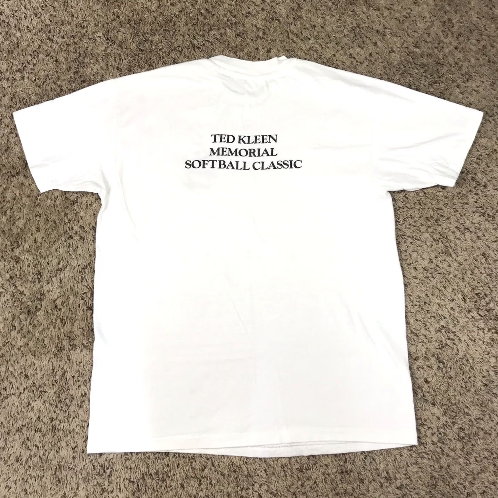 Hanes VINTAGE Hanes T-Shirt Single Stitch 80s White Crew Neck Short Sleeve Large Graphic Tee 1989 Hollywood Dance Mens/Womens Size US L / EU 52-54 / 3 - 3 Thumbnail