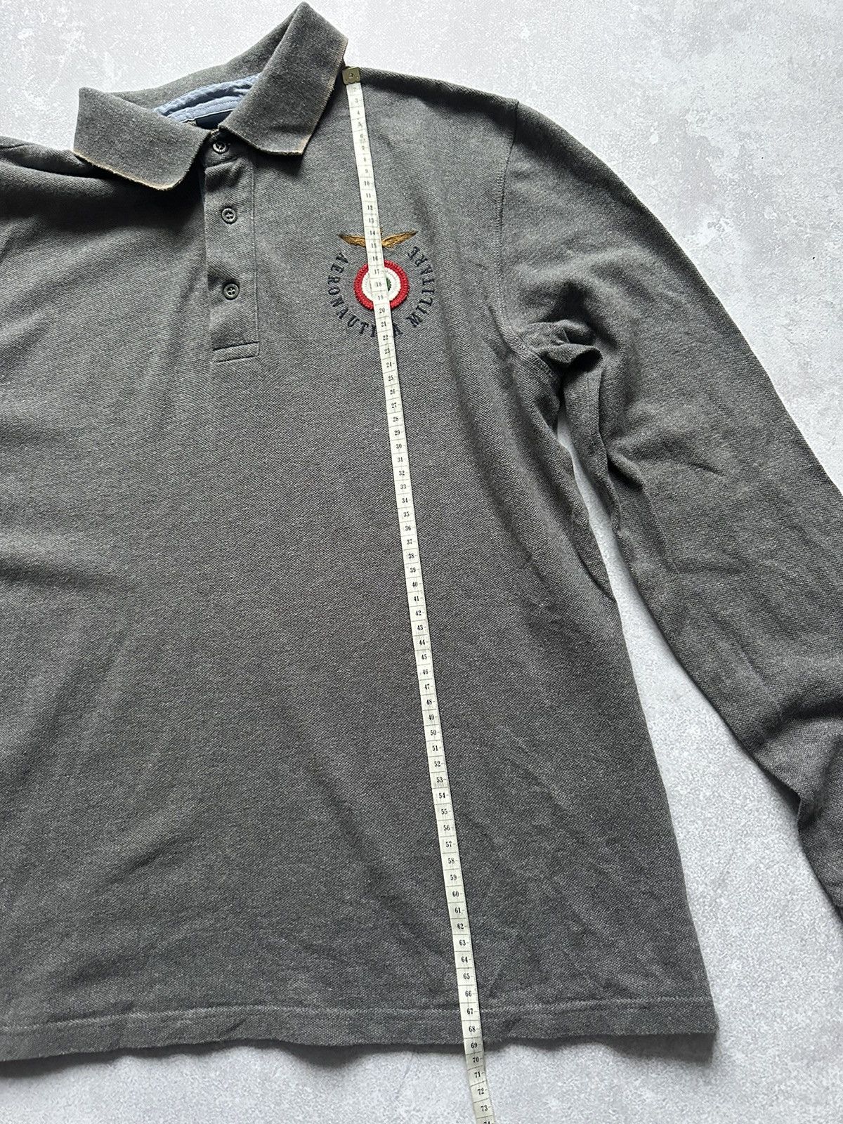Aeronautica Militare × Vintage Long Sleeve Aeronautica Militare size L grey Size US L / EU 52-54 / 3 - 6 Thumbnail