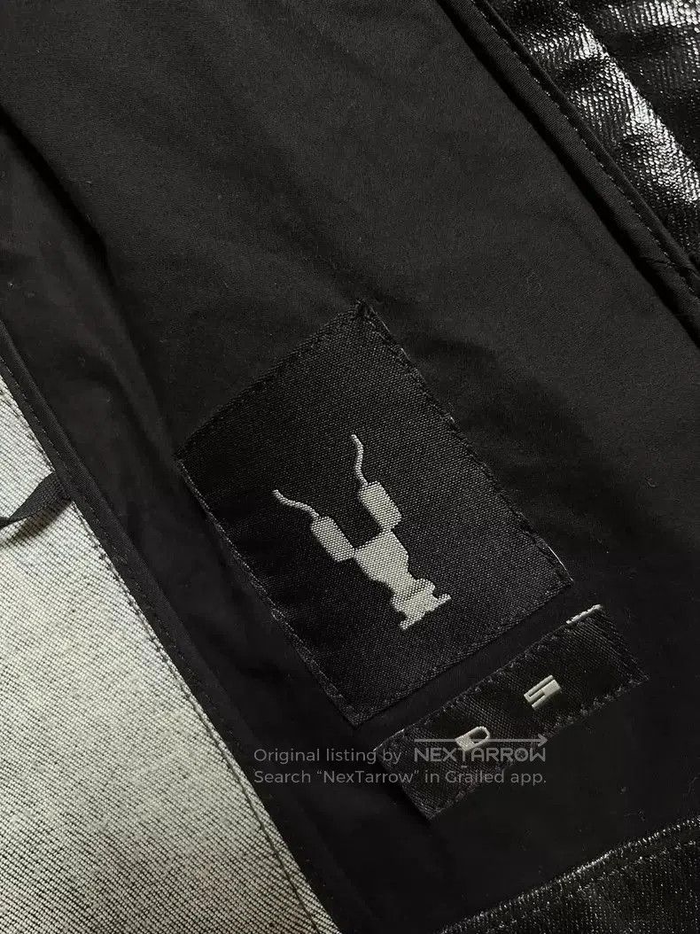 Rick Owens Rick Owens Black Waxed Long Sleeve Jacket. Size US M / EU 48-50 / 2 - 4 Thumbnail