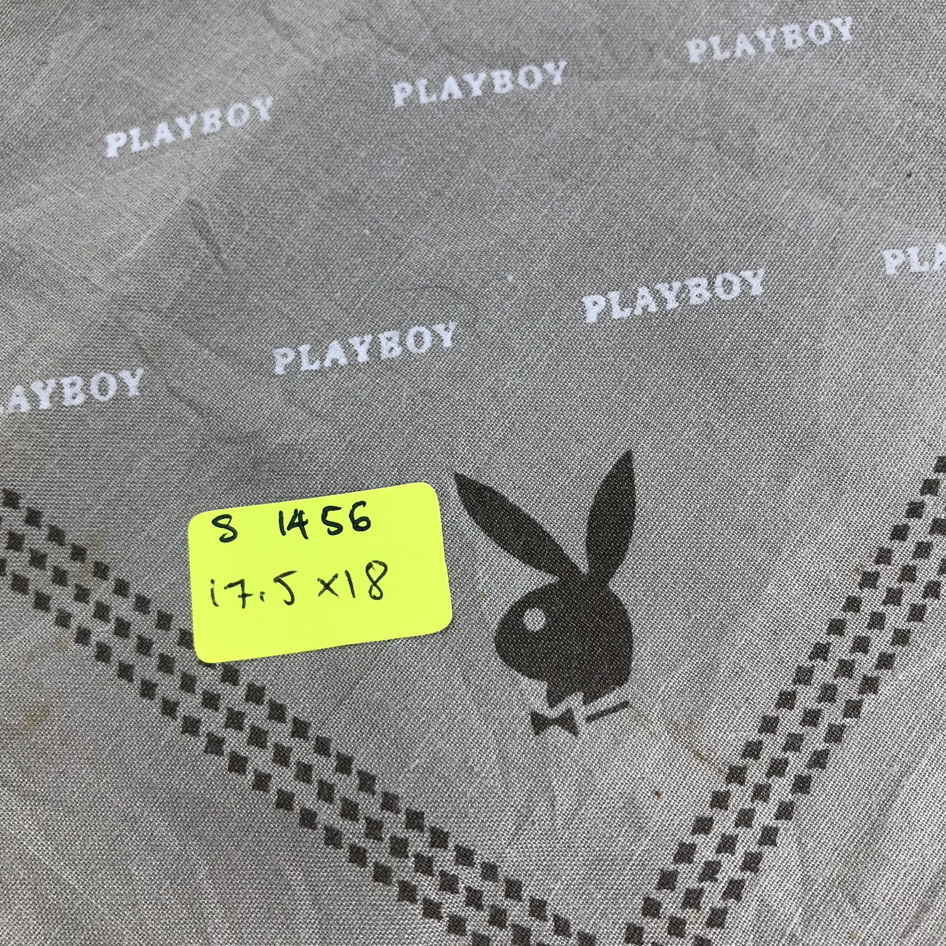 Playboy × Vintage Payboy Bandana / Handkerchief / Neckerchief - S1456 Size ONE SIZE - 5 Thumbnail