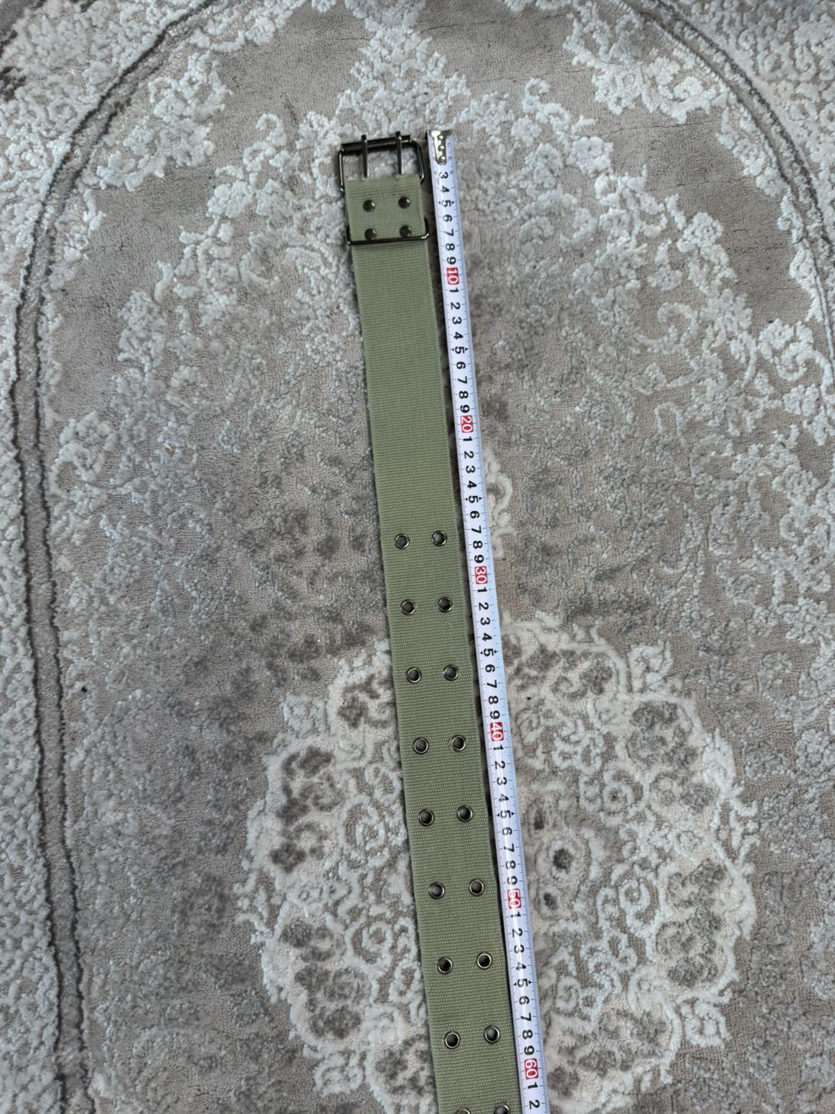 Hysteric Glamour Crazy Metallic Buckle Pocket Vintage Y2K Military Army Belt Size ONE SIZE - 4 Thumbnail
