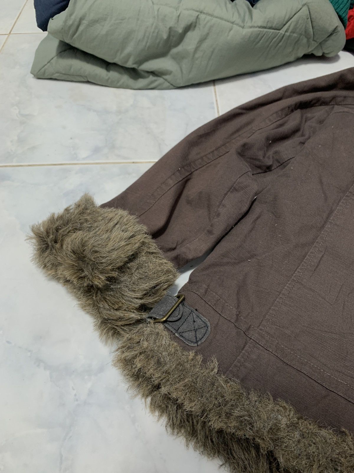 14th Addiction × KMRii × Yasuyuki Ishii FUR DETROIT JACKET GHOTIC PUNK STYLE Size US L / EU 52-54 / 3 - 8 Thumbnail