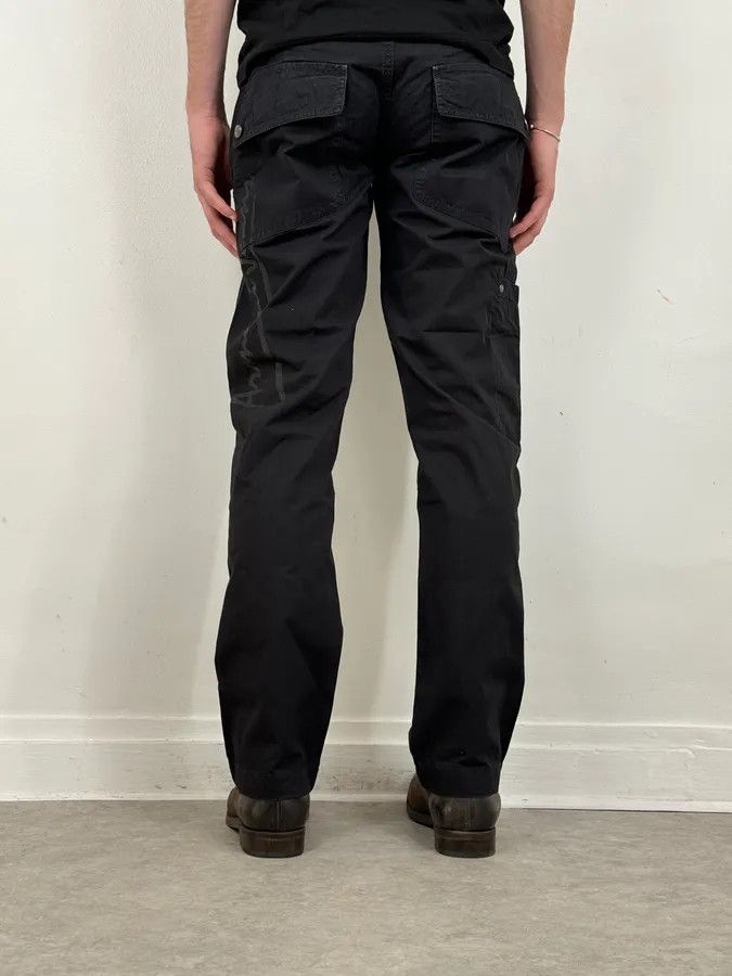 Armani 2000s Armani Black Cozy Signature Pants Size US 30 / EU 46 - 4 Thumbnail