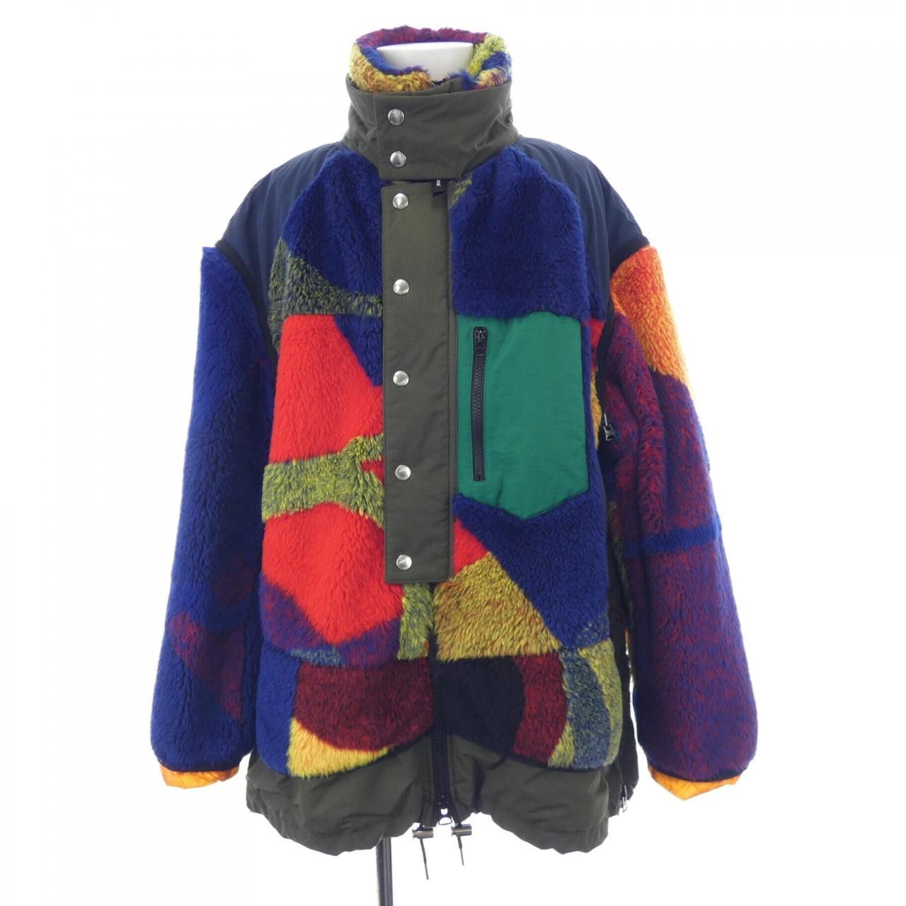 Sacai Sacai Sacai KAWS Blouson Textile Outerwear 21-02559M DUTY FREE for USA Size ONE SIZE - 1 Thumbnail