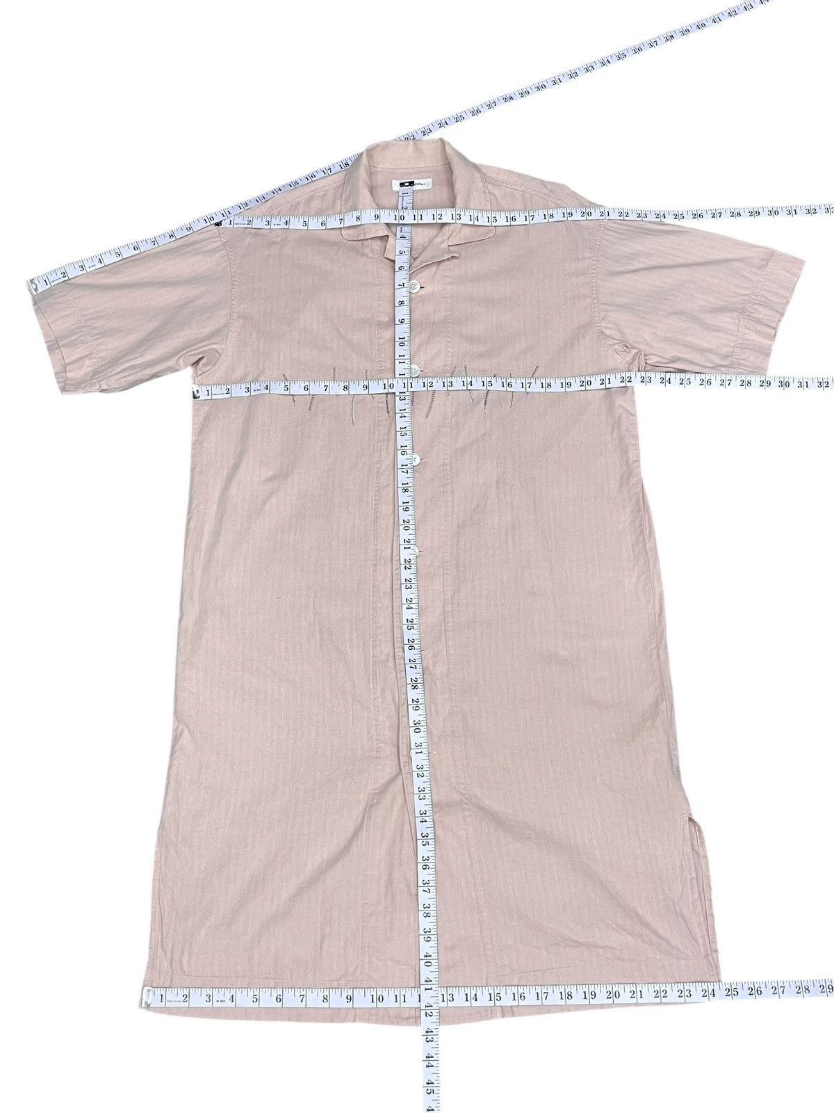Issey Miyake Issey Miyake IM Product Archive Embroidered Peach Dress Size M / US 6-8 / IT 42-44 - 10 Thumbnail