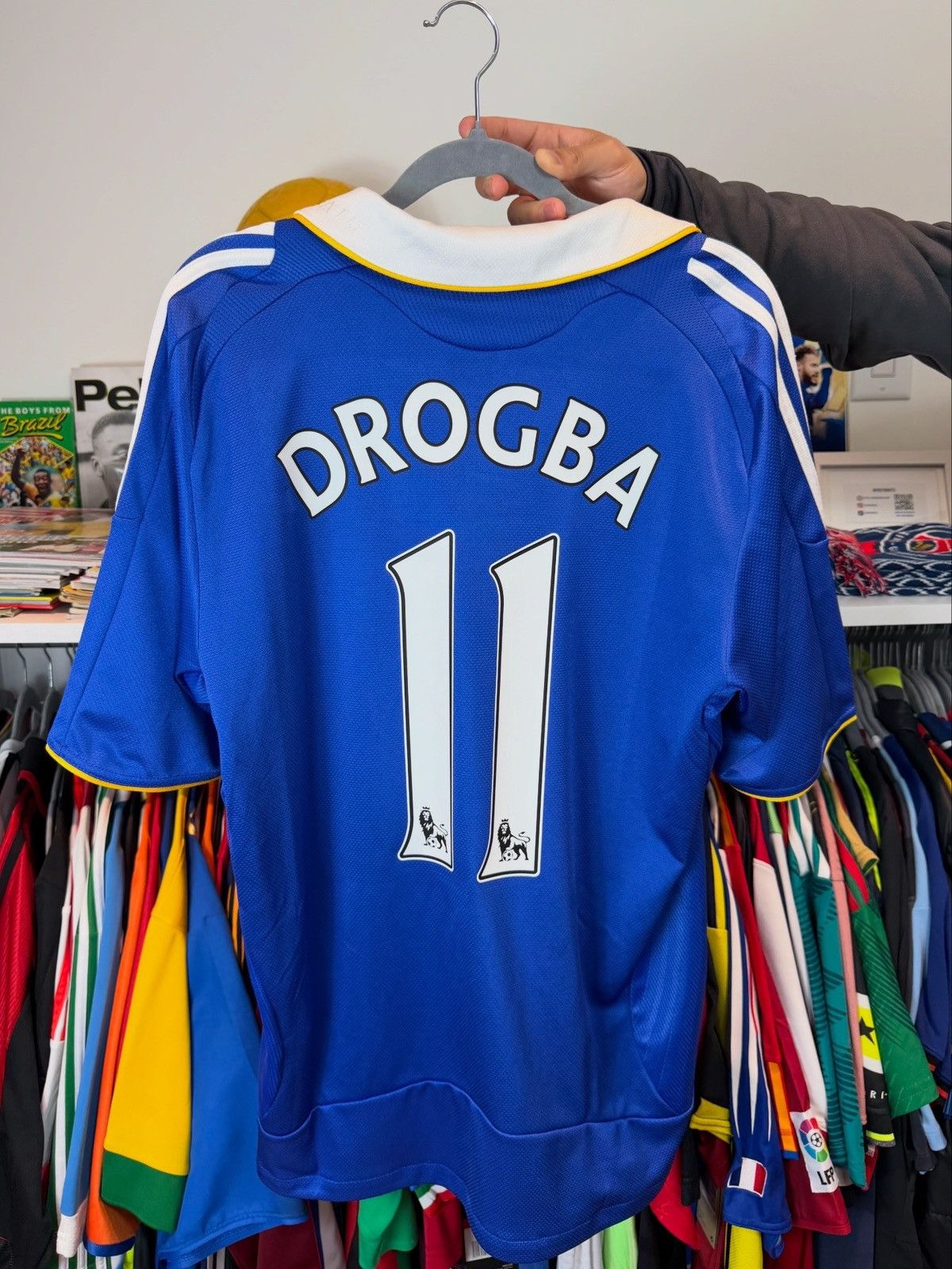 Adidas Chelsea 2008/09 Drogba Home Jersey Size US L / EU 52-54 / 3 - 1 Thumbnail