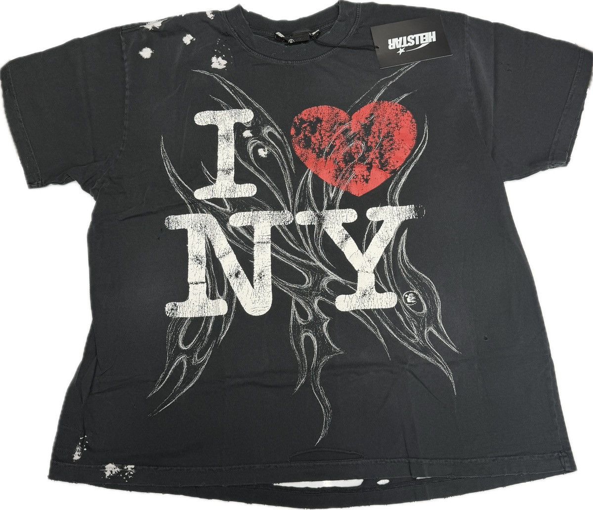 HELLSTAR Hellstar I ❤️ NY T-shirt Size US XXL / EU 58 / 5 - 1 Thumbnail