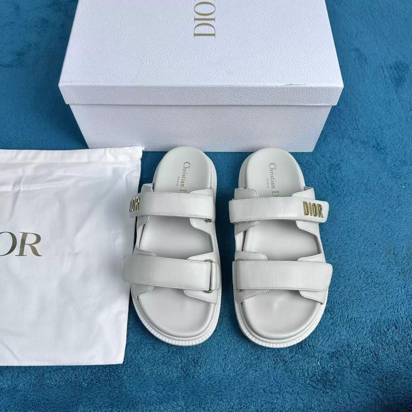 Dior Dior act slide white size 37 Size US 6.5 / IT 36.5 - 1 Thumbnail