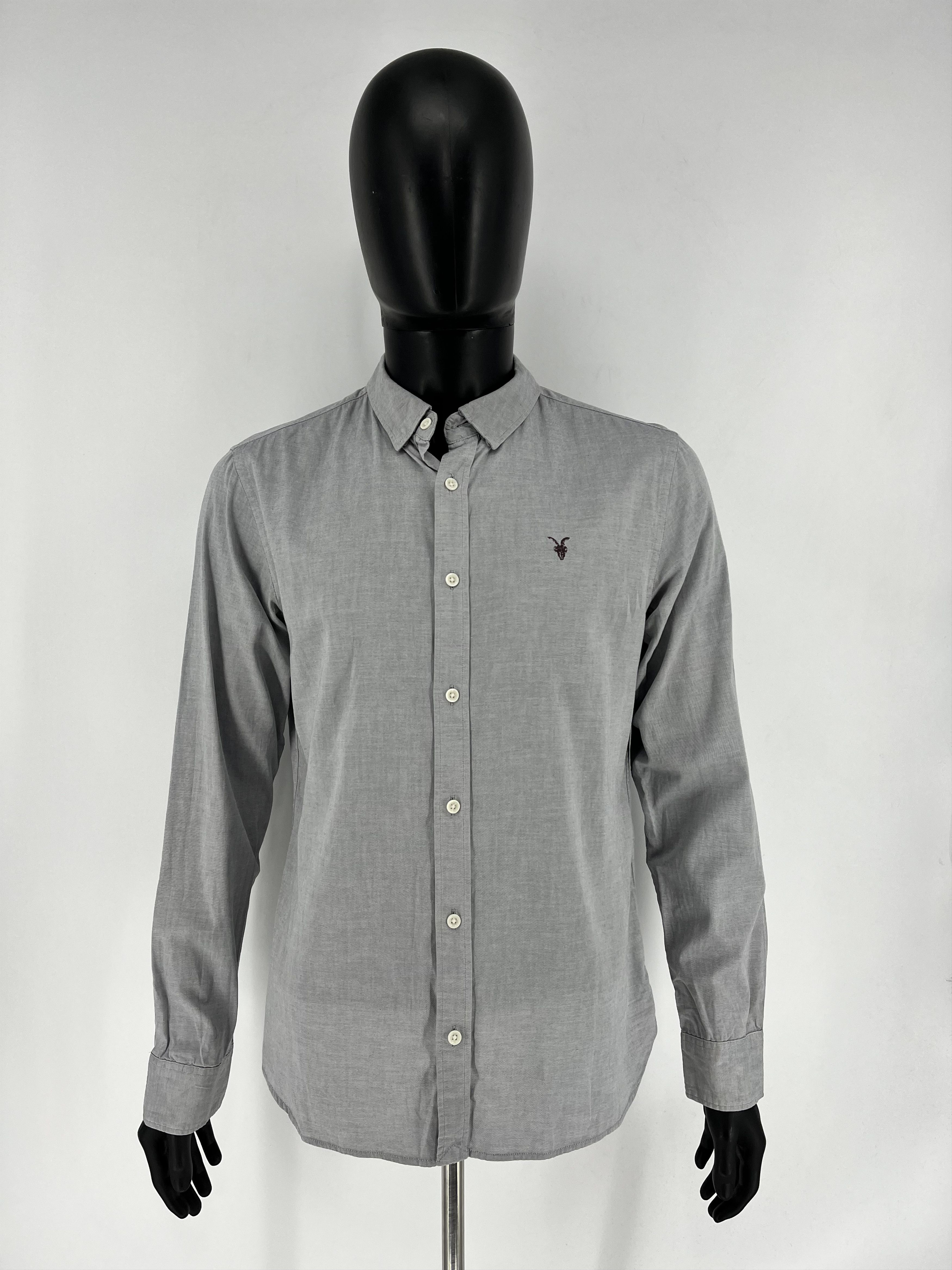 Allsaints Allsaints Shirts Button Up Streetwear Y2k Style Size M Size US M / EU 48-50 / 2 - 2 Thumbnail