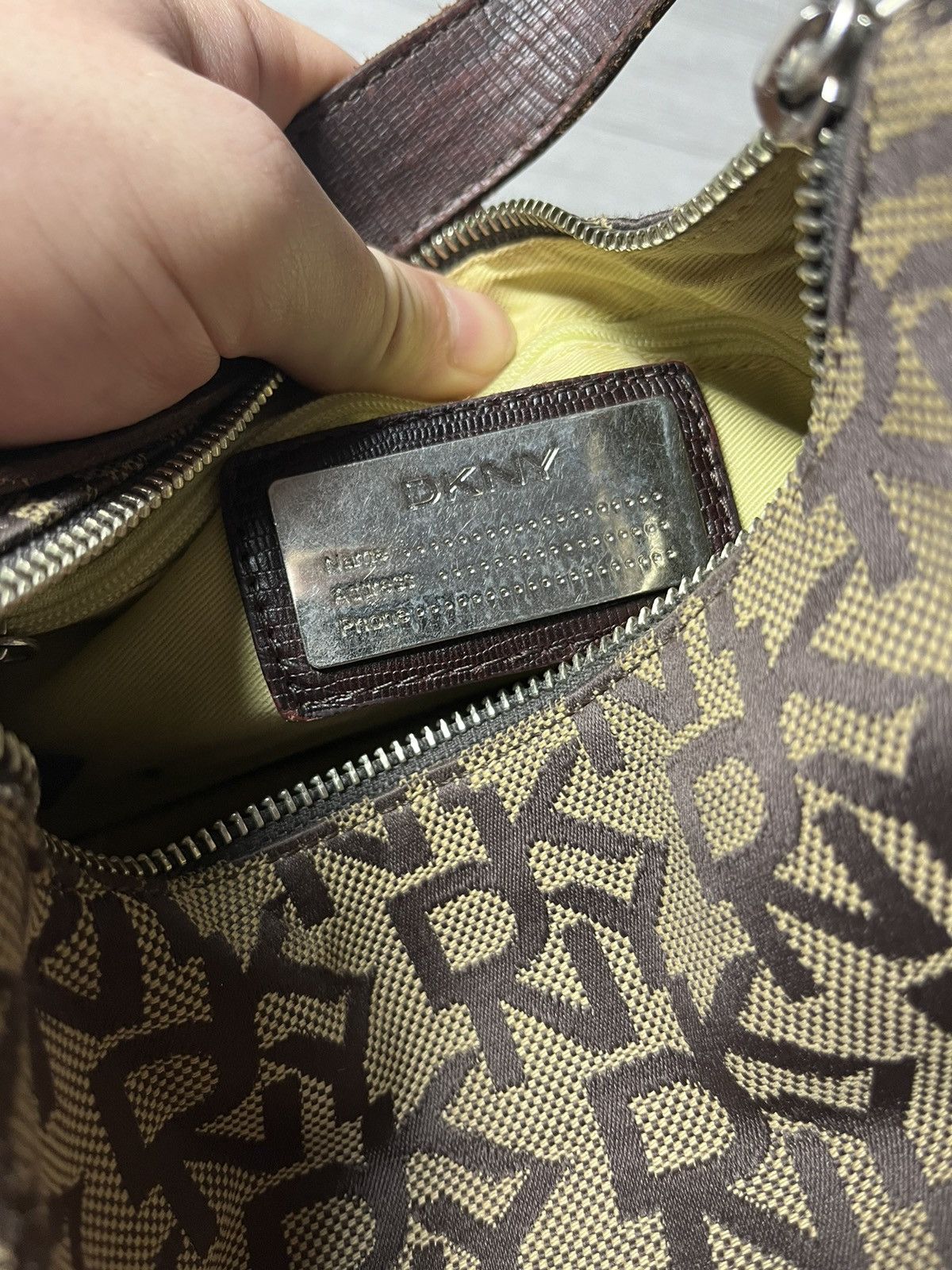 DKNY Dkny monogram mini bag one size Size ONE SIZE - 5 Thumbnail