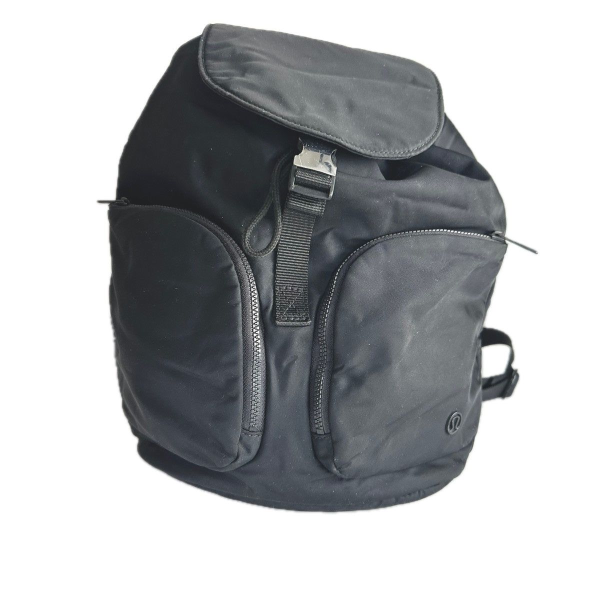 Lululemon Lululemon Rucksack Carry Onward Mini Black Backpack 12x10.5 Size ONE SIZE - 4 Thumbnail