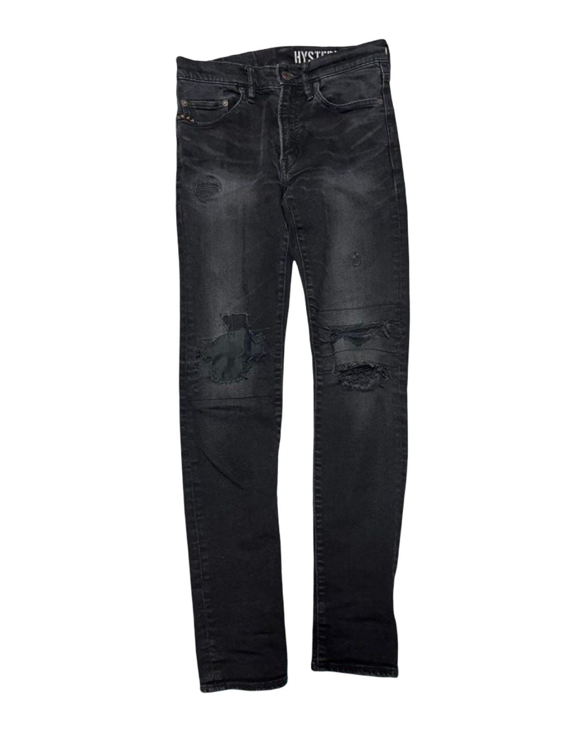 Hysteric Glamour SS06 Sample Distressed Scab Denim | Grailed