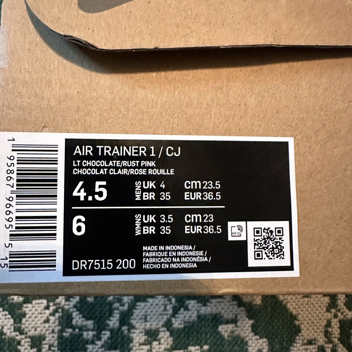 Nike Travis Scott Trainer SP 1 “Wheat” Size US 6 / IT 36 - 7 Thumbnail