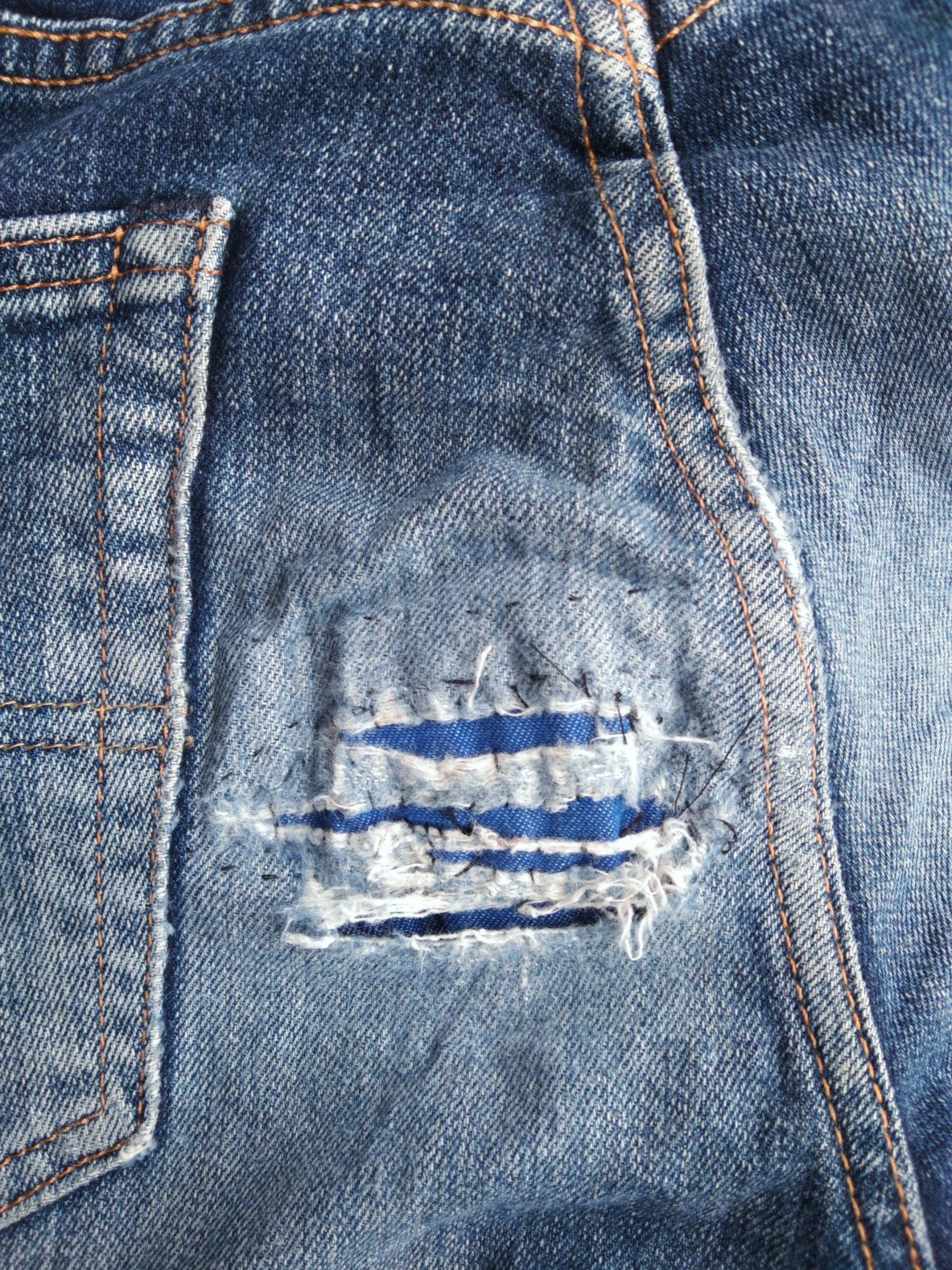 Levi's Vintage Levi's Jeans 505 Big E Distressed Denim 31x30 Size US 31 - 4 Thumbnail