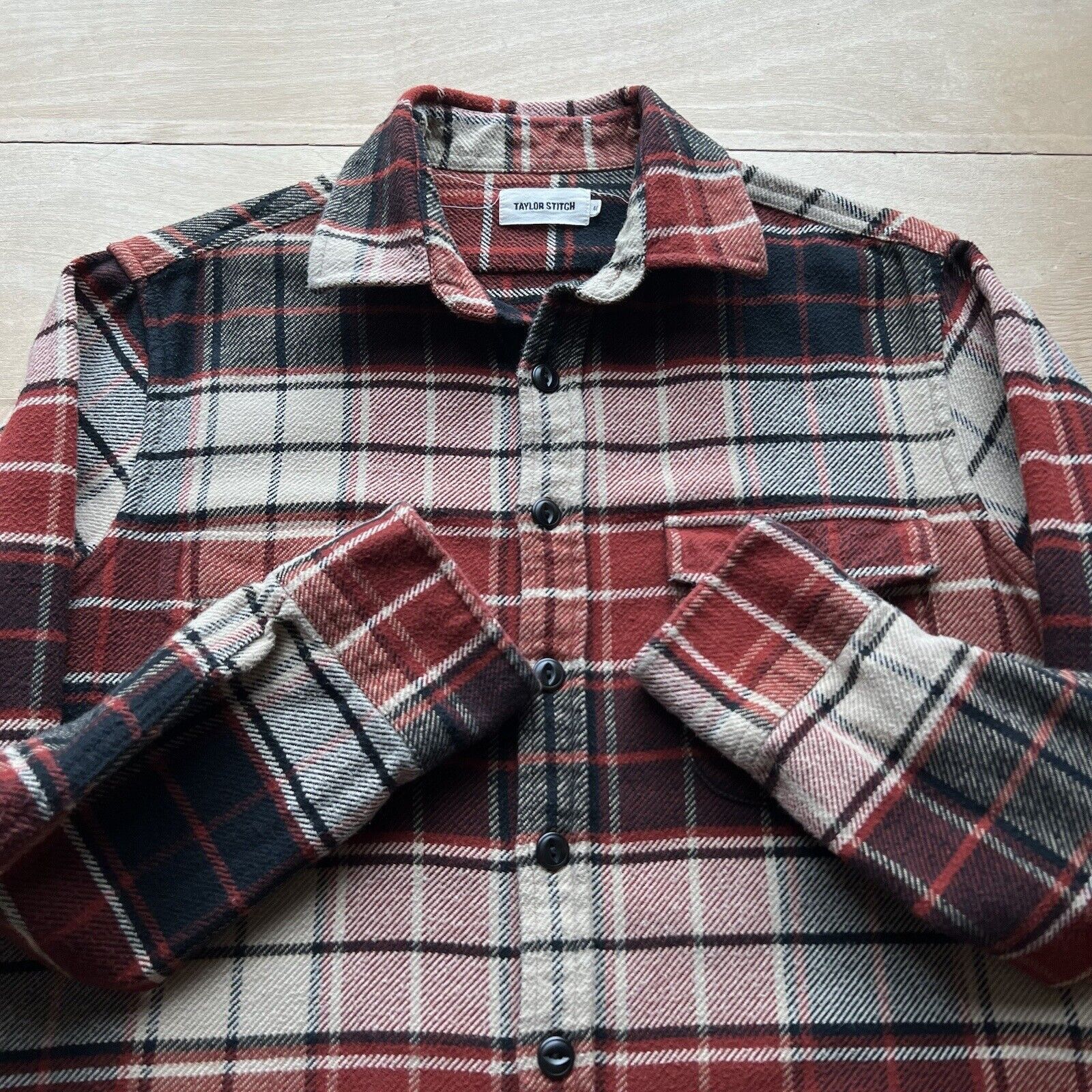 Taylor Stitch Taylor Stitch Shirt 40 Multicolor Plaid Collared Button Up Size US M / EU 48-50 / 2 - 3 Thumbnail