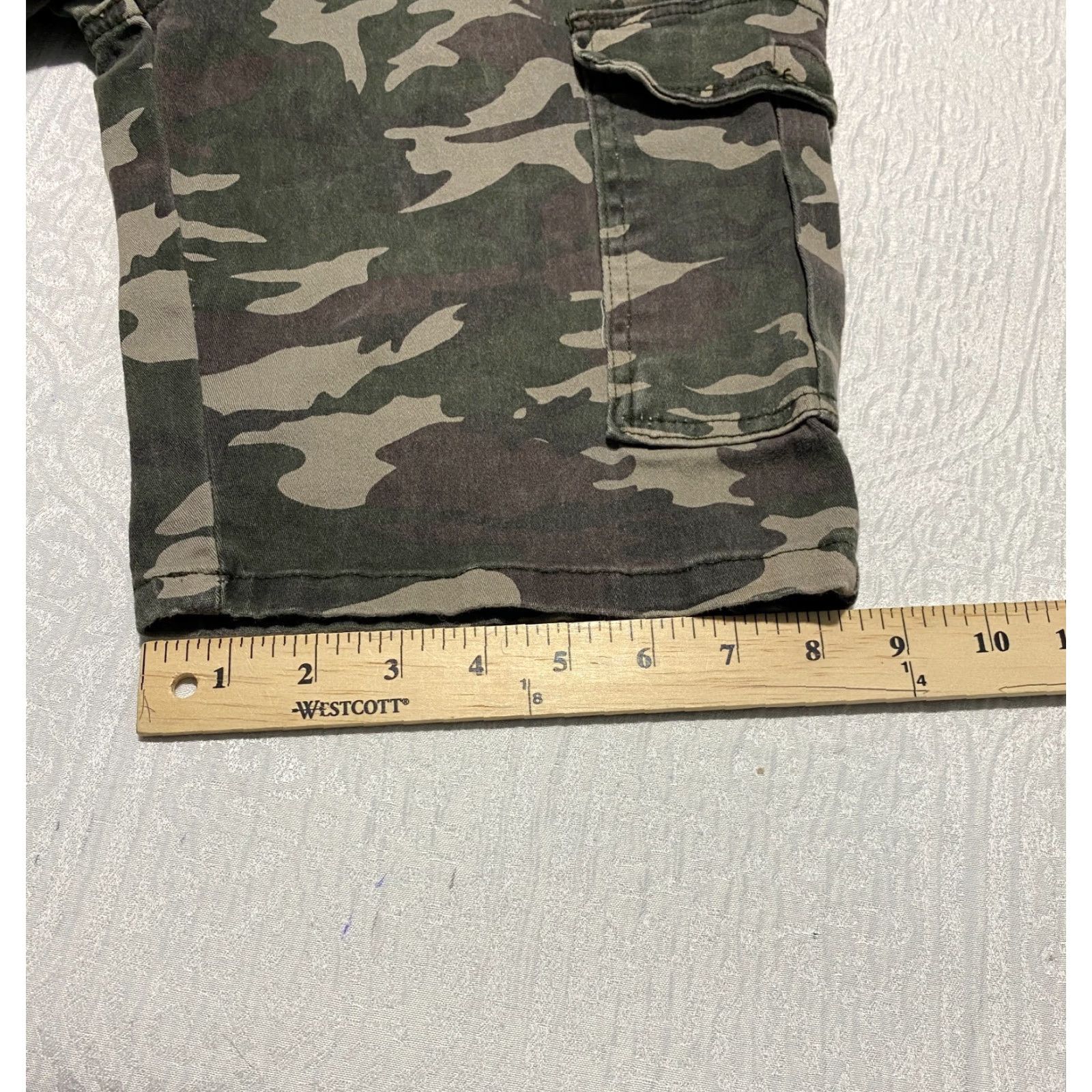 Vintage Citrus Men's Camo Cargo Shorts Size 29 Green Size US 29 - 8 Thumbnail