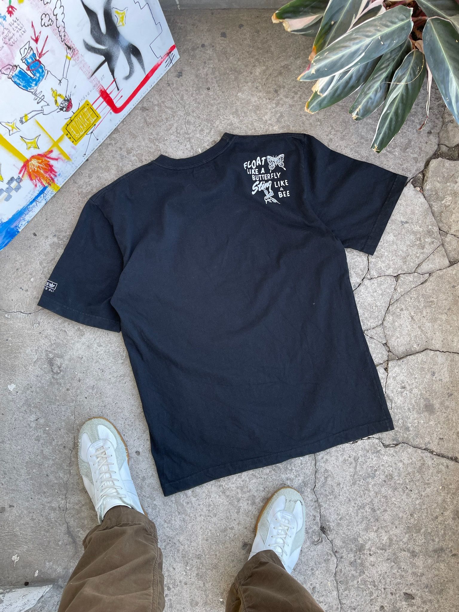 Adidas × Vintage Muhammad Ali 2006 THE GREATEST Vintage T-shirt|Black|size M Size US S / EU 44-46 / 1 - 7 Thumbnail