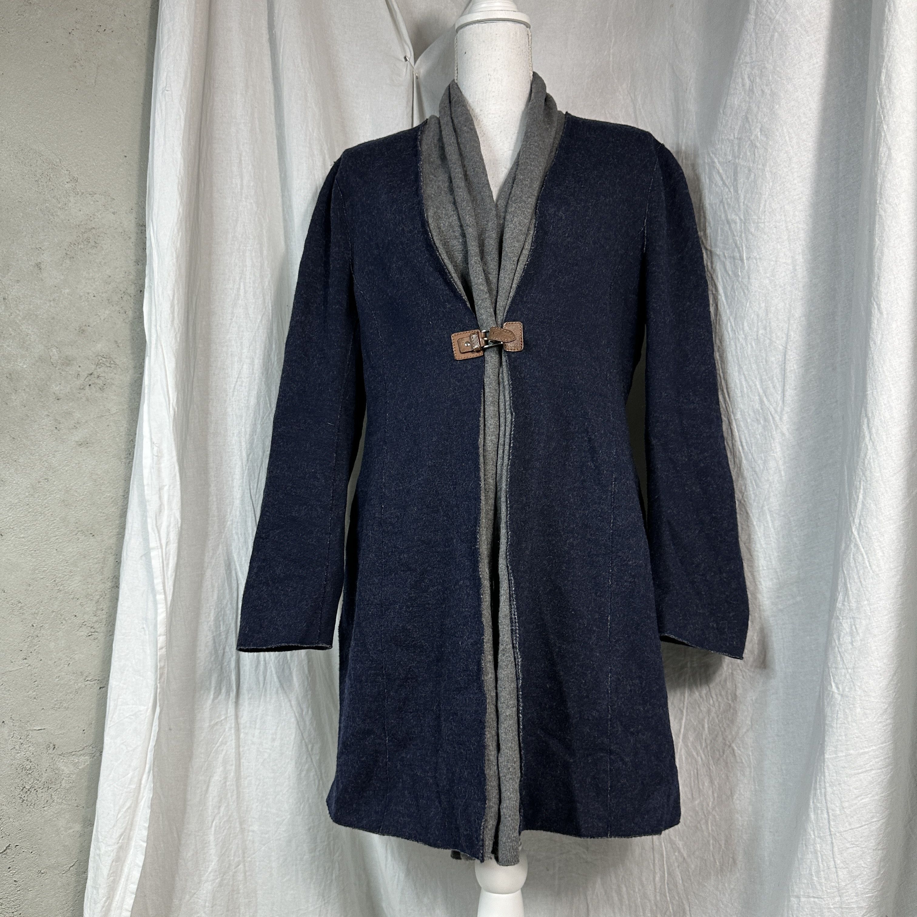 Other Vintage Fabiana Filippi Coat Merino Size XL / US 12-14 / IT 48-50 - 2 Thumbnail