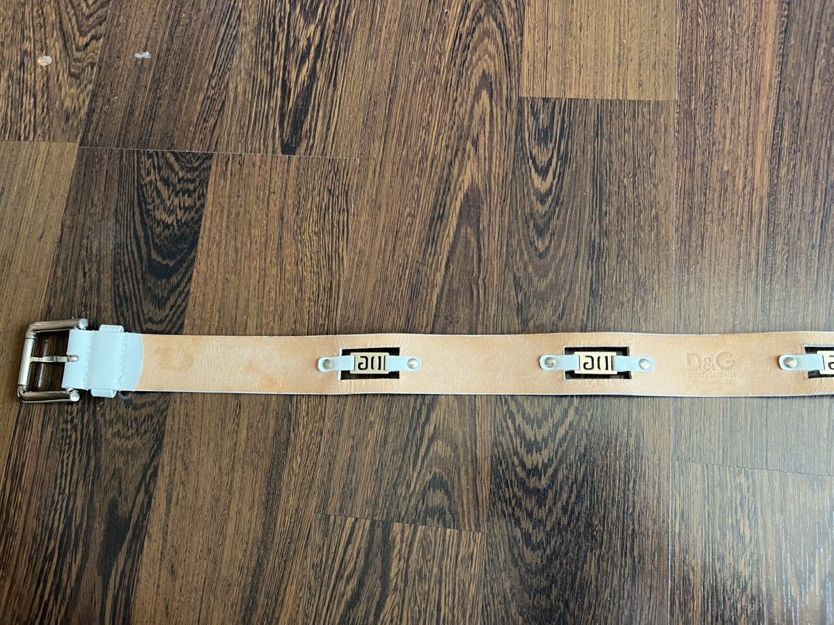 Dolce & Gabbana Dolce & Gabbana Leather Belt One Size Size ONE SIZE - 4 Thumbnail