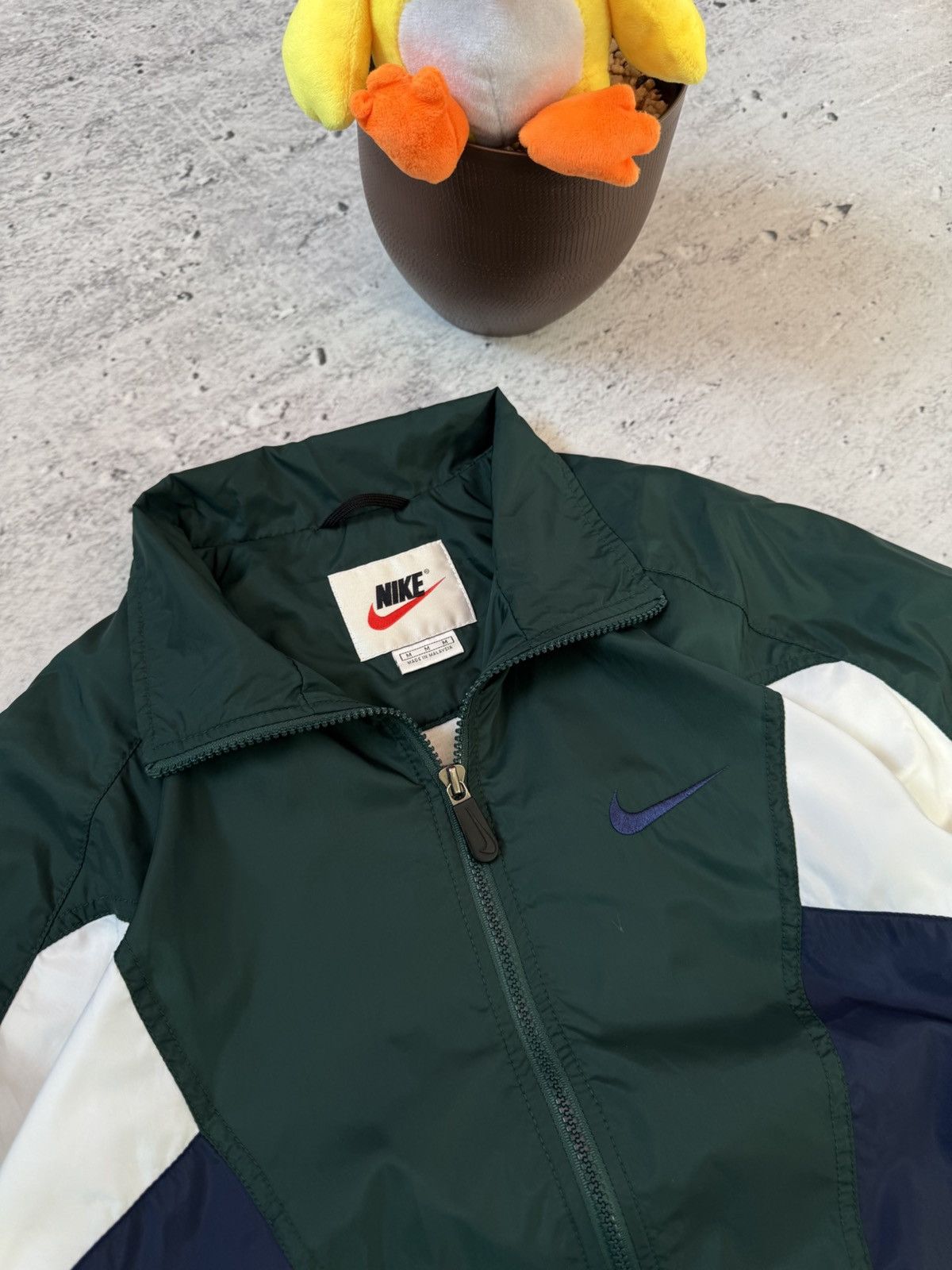 Nike × Vintage NIKE VINTAGE BASIC LOGO OVERSIZE BAGGY LIGHT JACKET Size US M / EU 48-50 / 2 - 5 Thumbnail