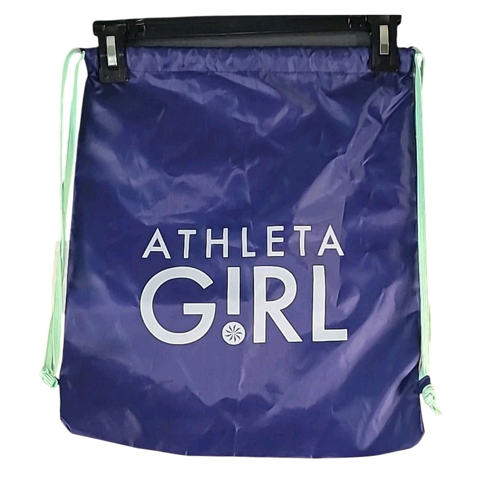 Athleta Athleta Girl Blue Drawstring Backpack Lightweight Size ONE SIZE - 1 Thumbnail