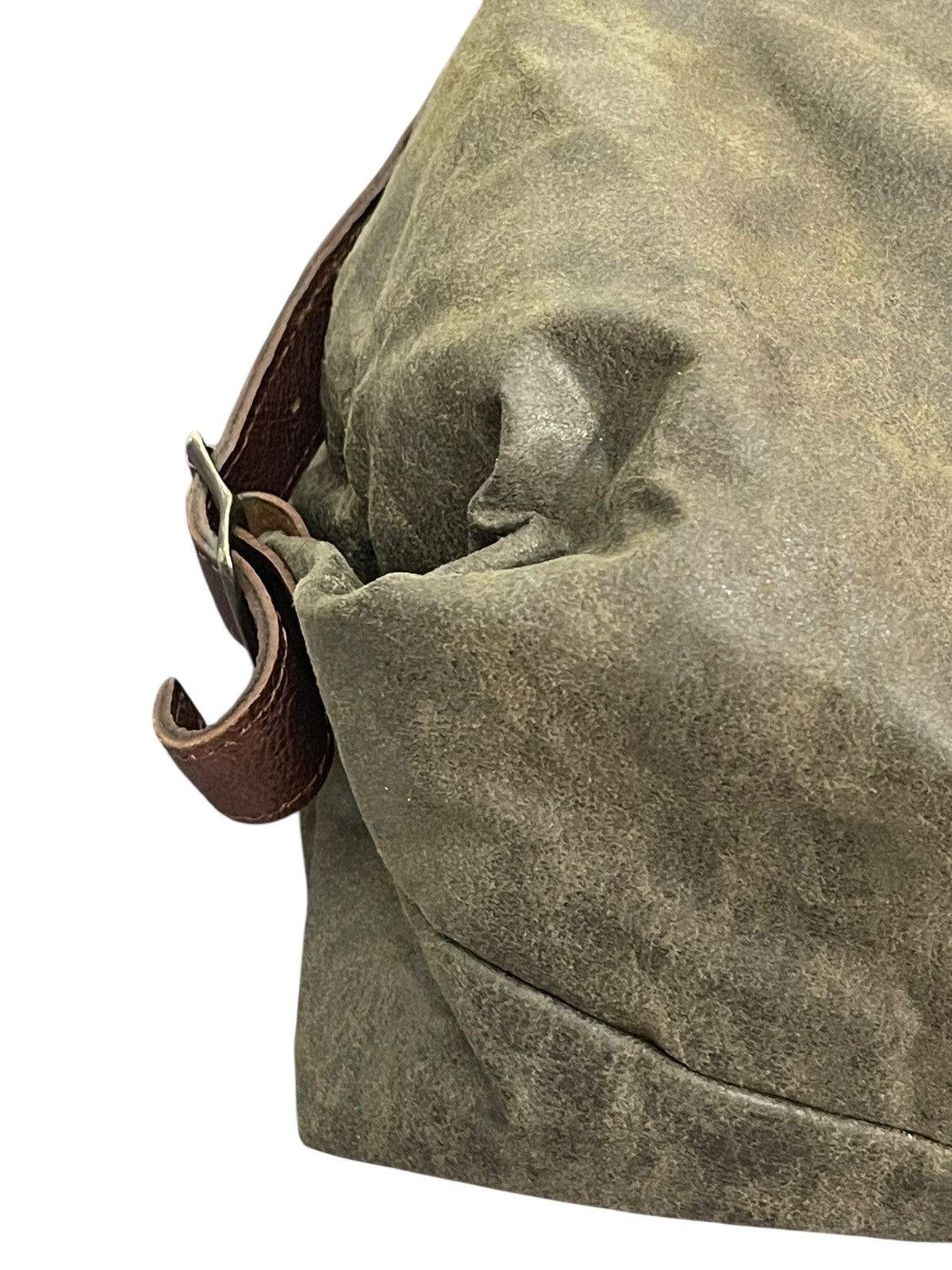 Japanese Brand Full Leather United Arrows Japan Duffle Bag 1🟩6 Size ONE SIZE - 6 Thumbnail