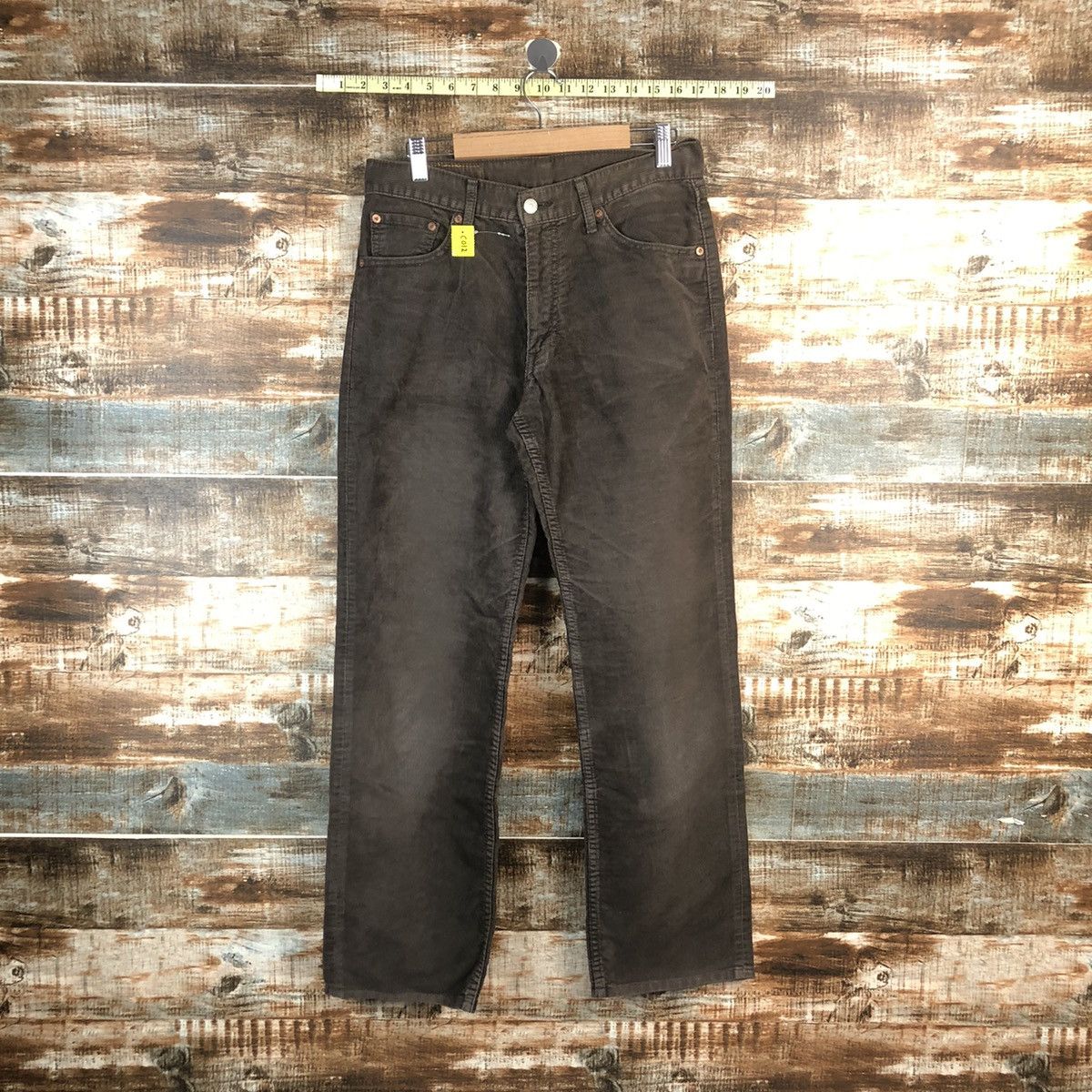 Levi's DLL Levis 702 Brown Corduroy cargo Pants #C012 Size US 31 - 1 Thumbnail