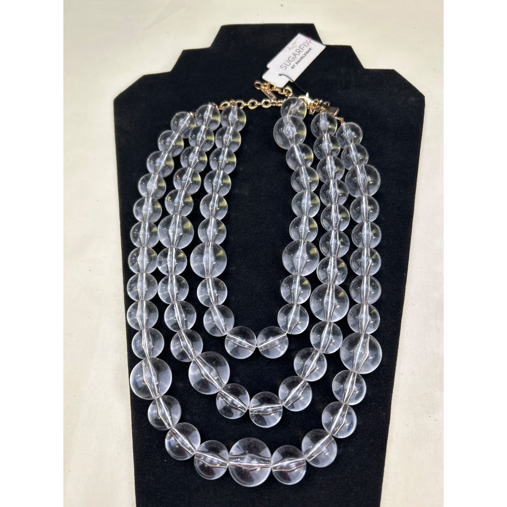 Other Baublebar Sugarfi three strand Necklace SKU 177 Size ONE SIZE - 1 Thumbnail