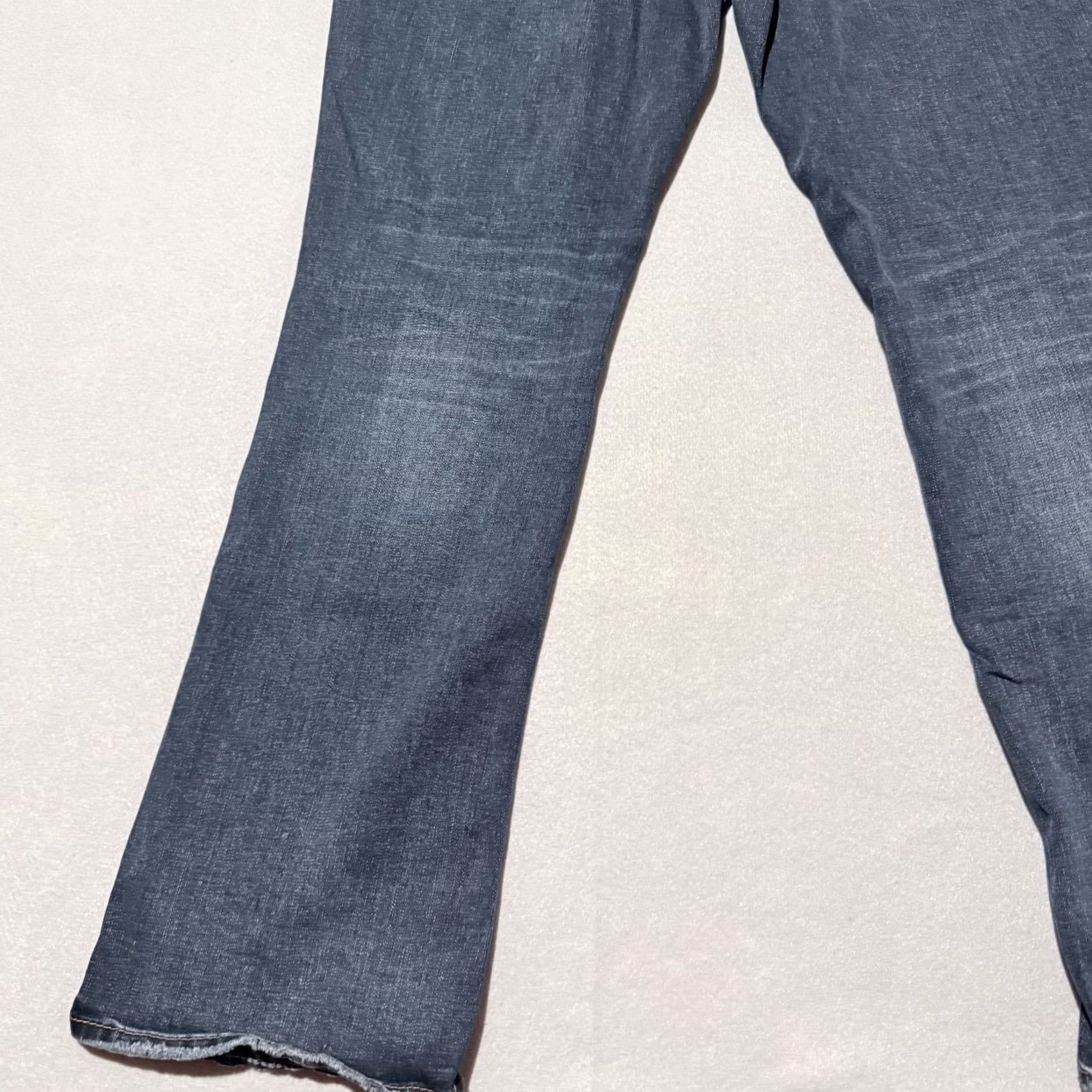Silver Jeans Co. VINTAGE Silver Jeans Women’s Blue Denim Mid Rise Classic Straight Fit Zip Fly 34x29 Jeans Women Blue 90s Boys Girls Size 24" / US 00 / IT 34 - 7 Thumbnail