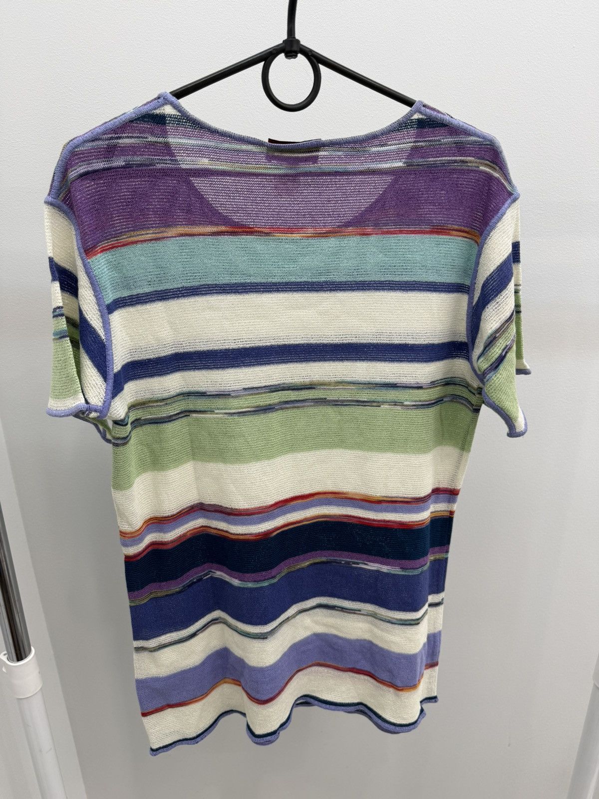 Missoni Missoni Mesh Multicolour Short Sleeve T-Shirt Size M / US 6-8 / IT 42-44 - 2 Thumbnail