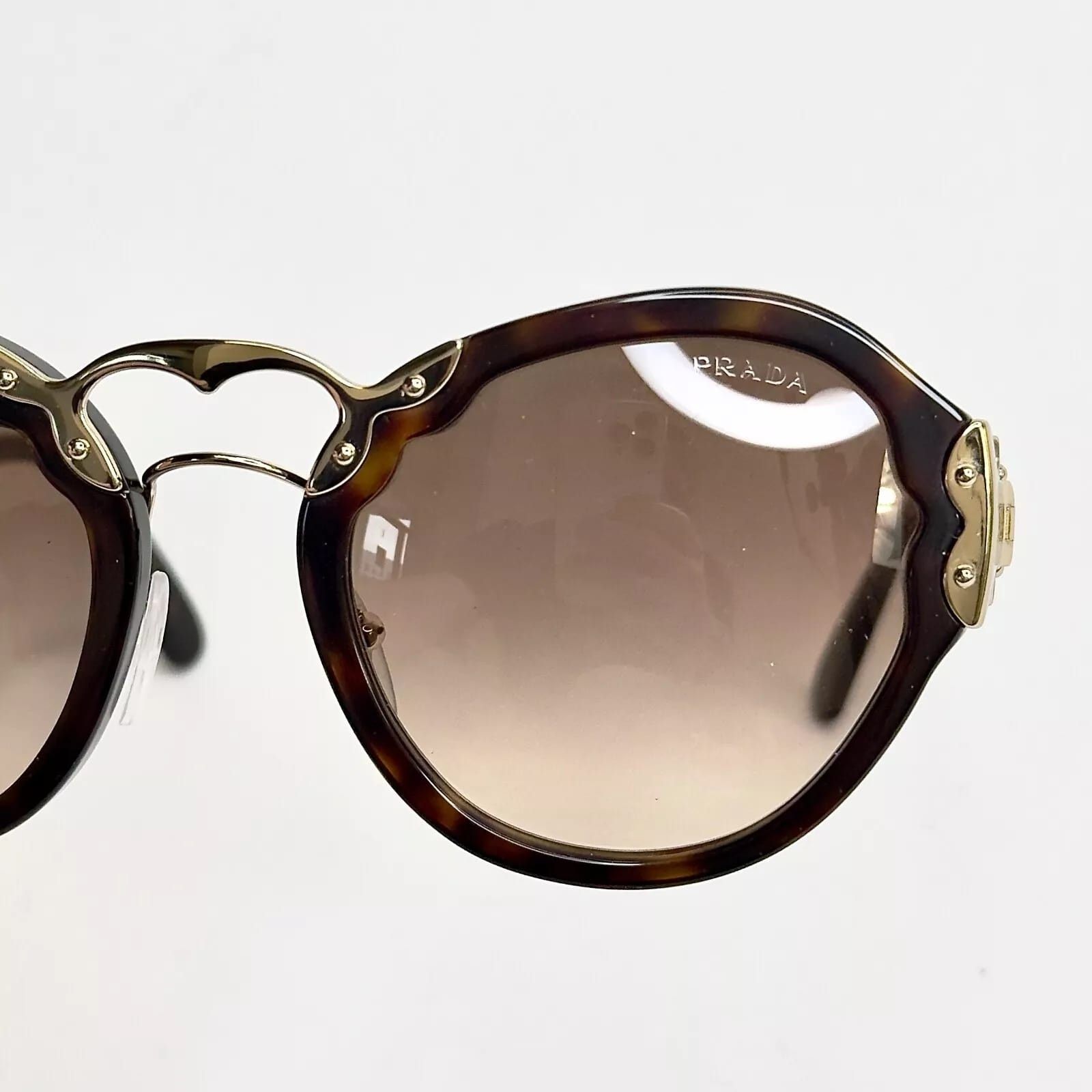 Prada PRADA WANDERER 09T PR09TS Brown Fashion Sunglasses 09TS Size ONE SIZE - 7 Thumbnail