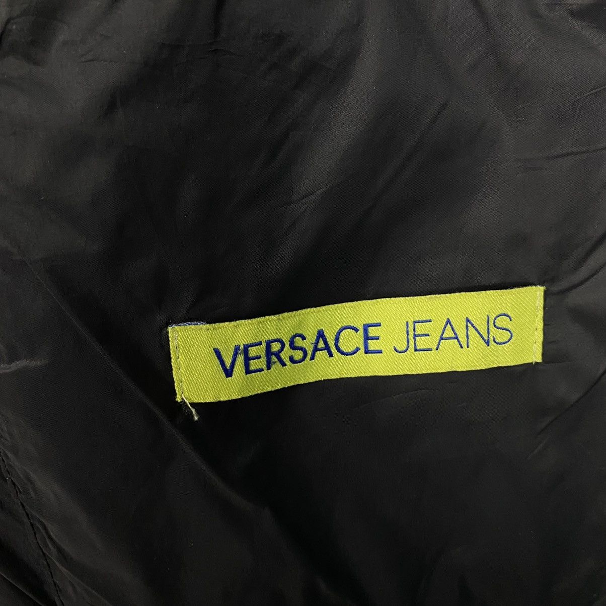 Versace 🔥VINTAGE ZIPPER LIGHT PUFFER JACKET VERSACE JEANS Size US M / EU 48-50 / 2 - 21 Thumbnail