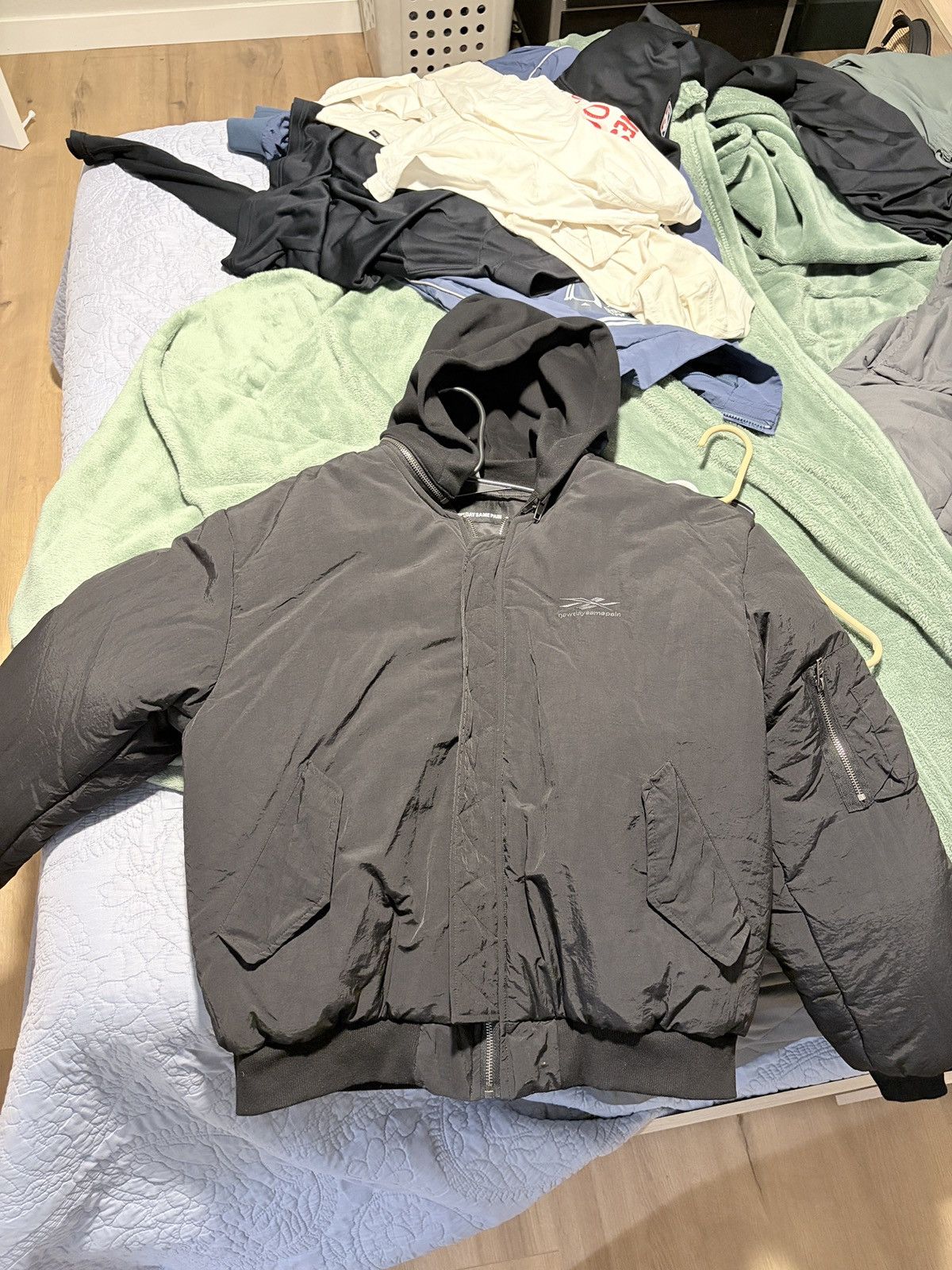 New Day Same Pain New Day Same Pain Bomber | Grailed