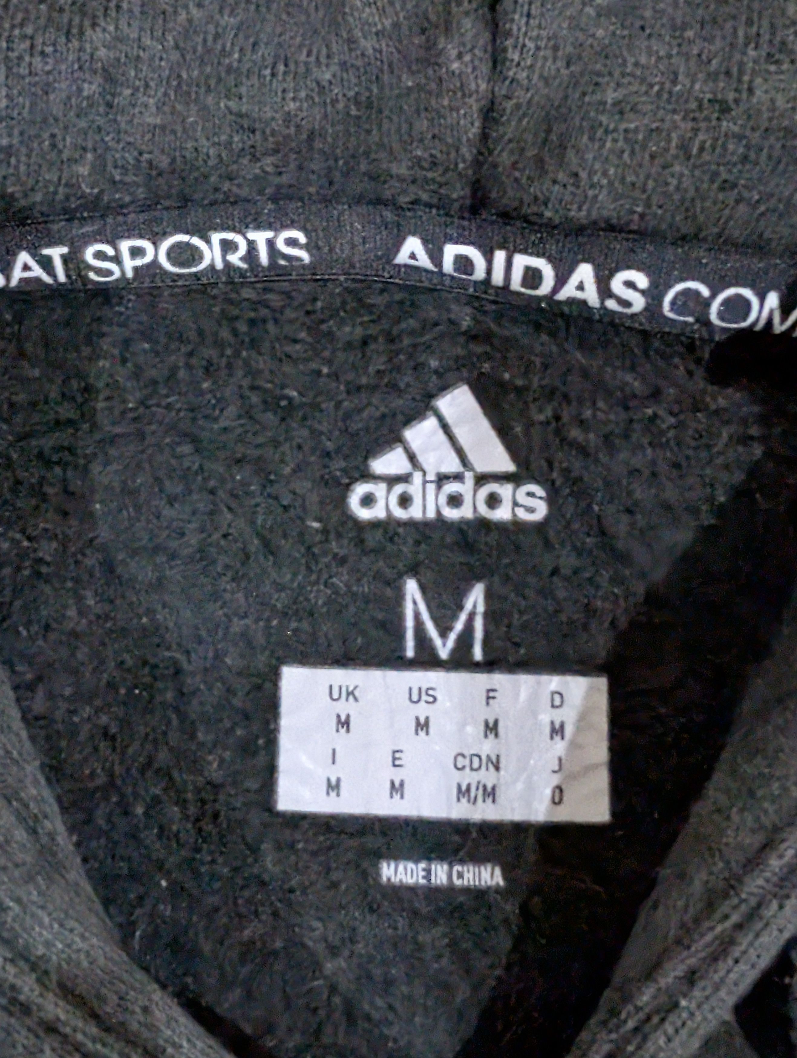 Adidas SPELL OUT HOODIE ADIDAS Size US M / EU 48-50 / 2 - 3 Thumbnail