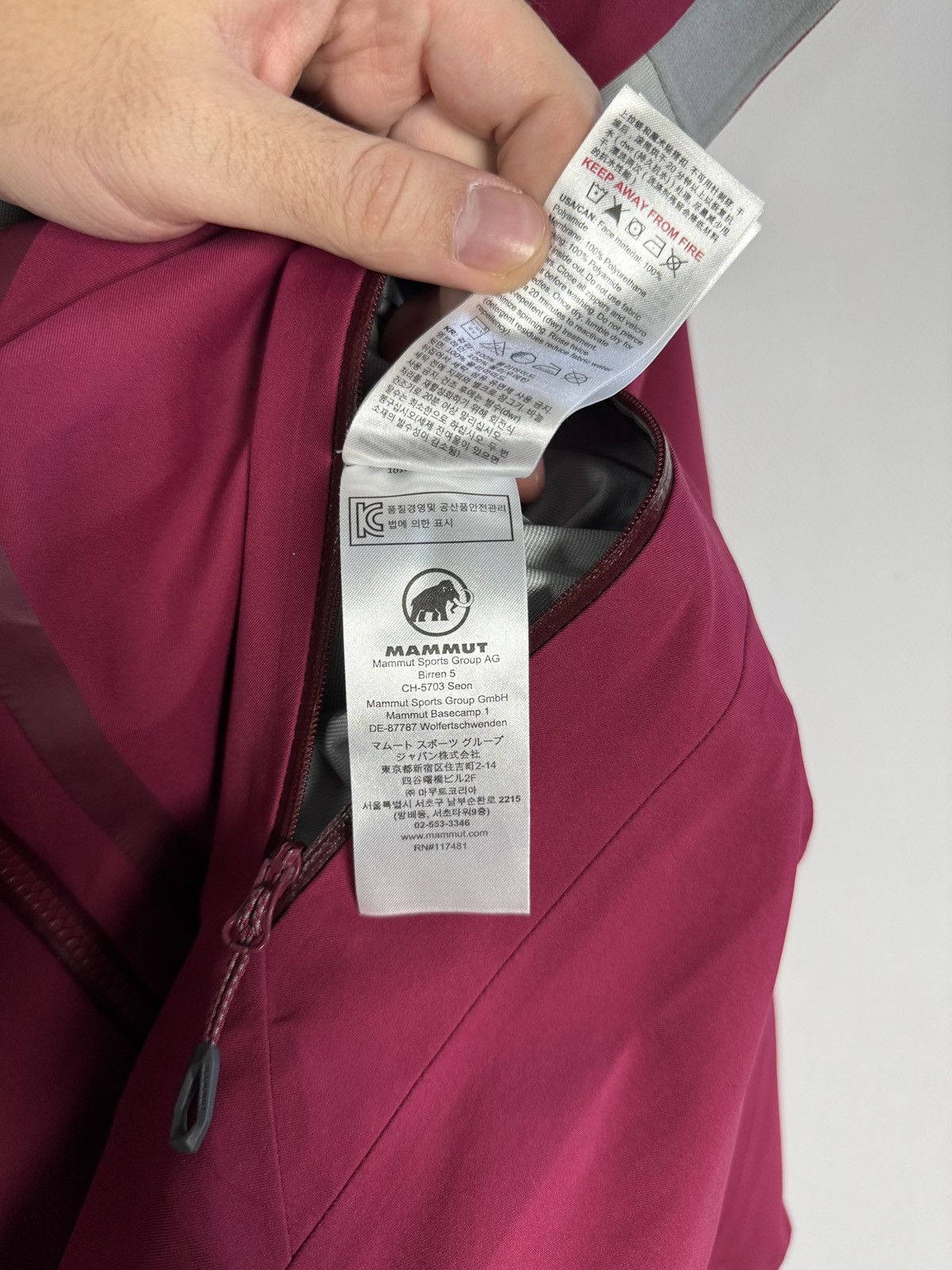 Mammut Mammut Dry Technology Pro Jacket Windbreaker Waterproof Sz L Size L / US 10 / IT 46 - 13 Thumbnail
