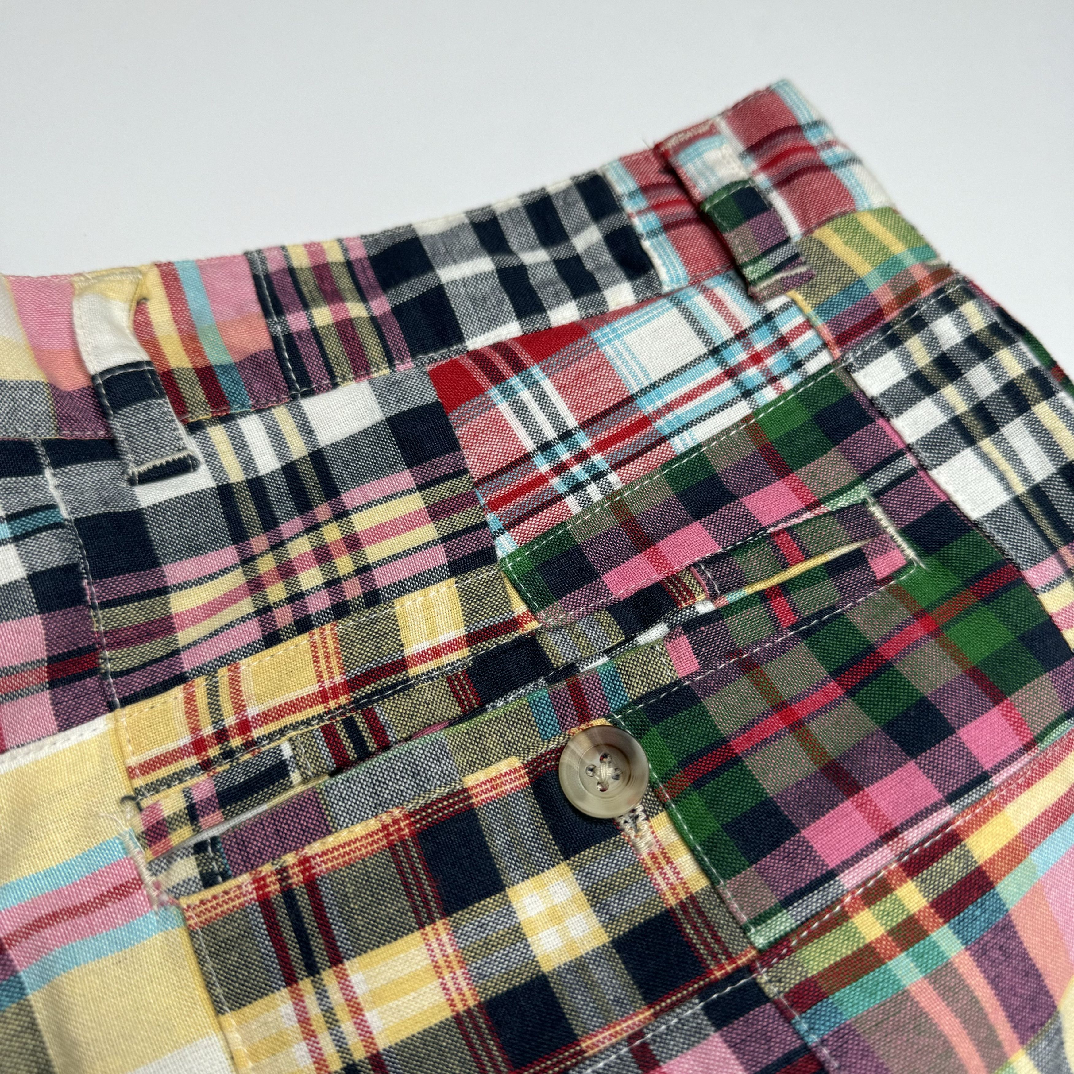Alexander Julian Alexander Julian Southern Patchwork Madras Plaid Shorts Size US 32 / EU 48 - 9 Thumbnail