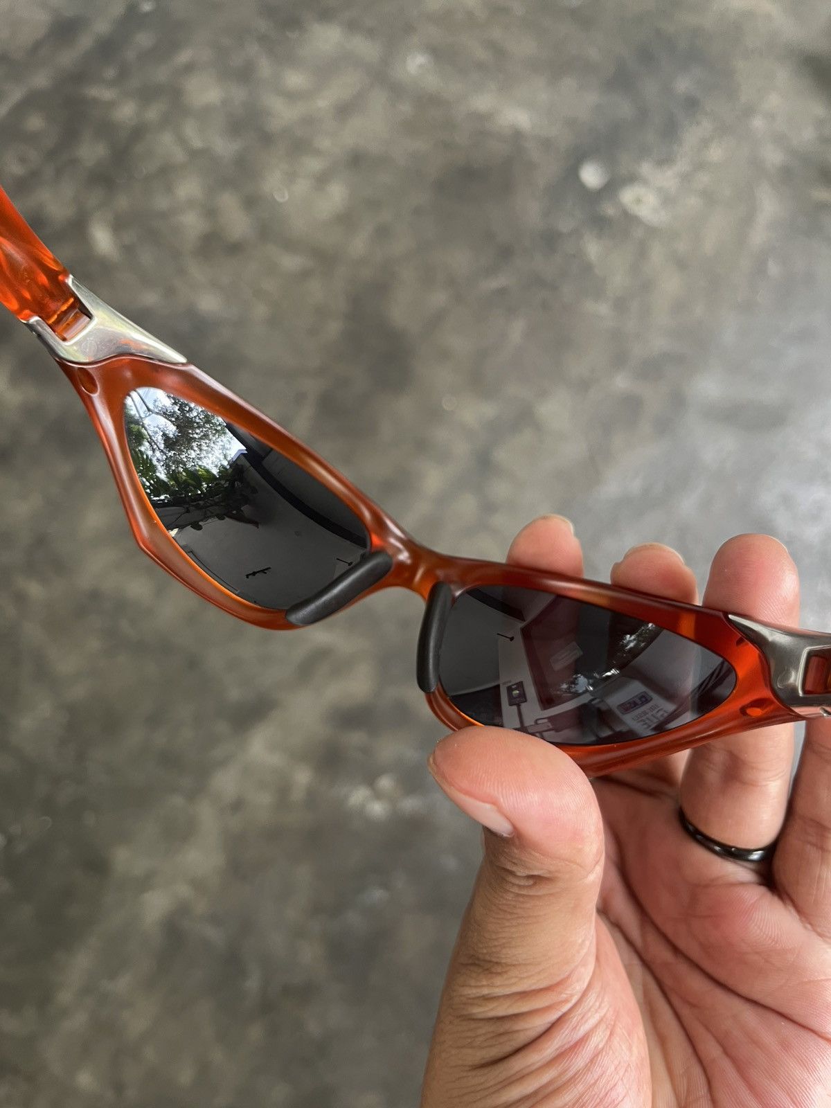 Oakley 2001 Oakley Scar Persimmon black iridium Size ONE SIZE - 5 Thumbnail