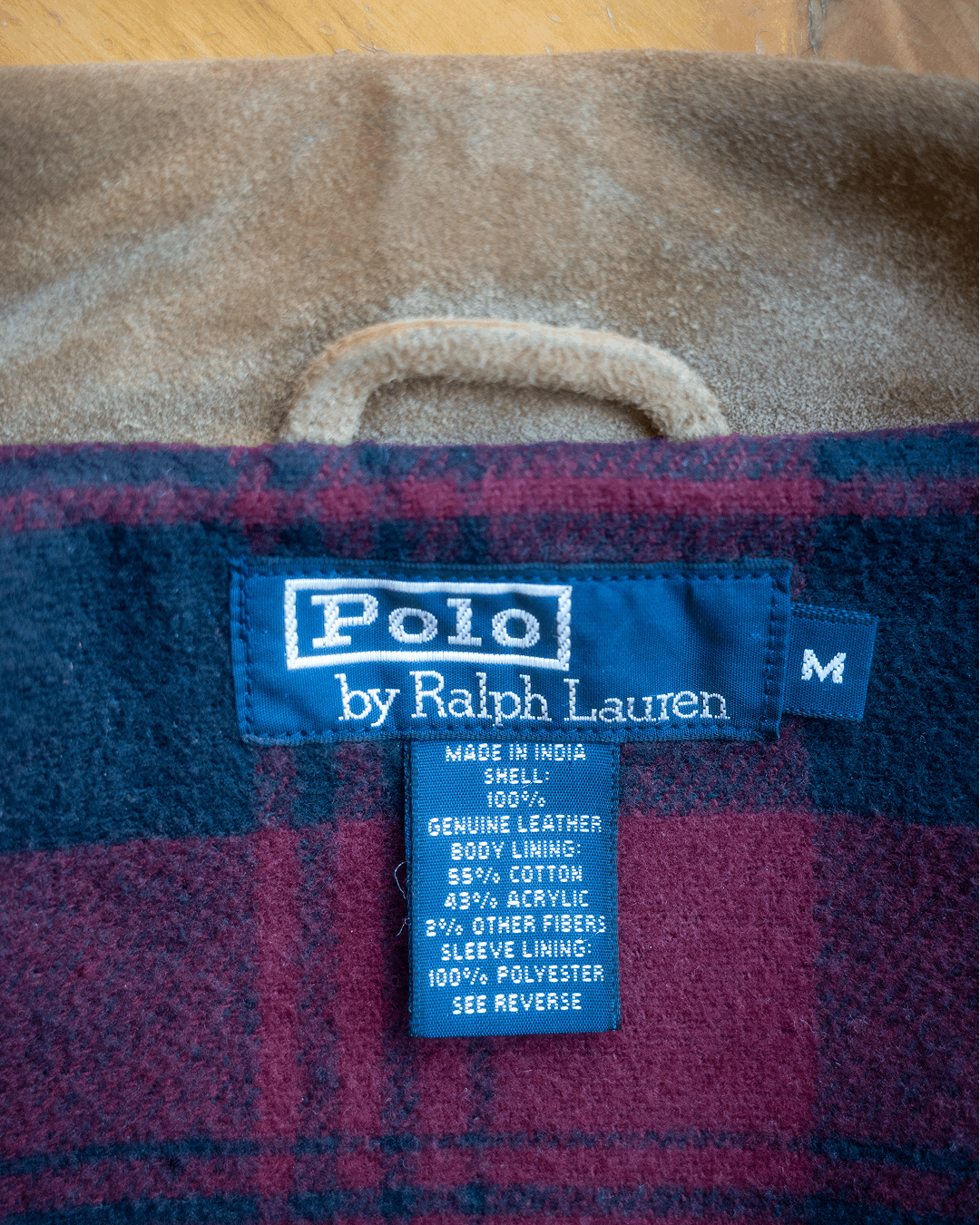 Polo Ralph Lauren 80s Dungarees Suede Jacket Size US M / EU 48-50 / 2 - 4 Thumbnail