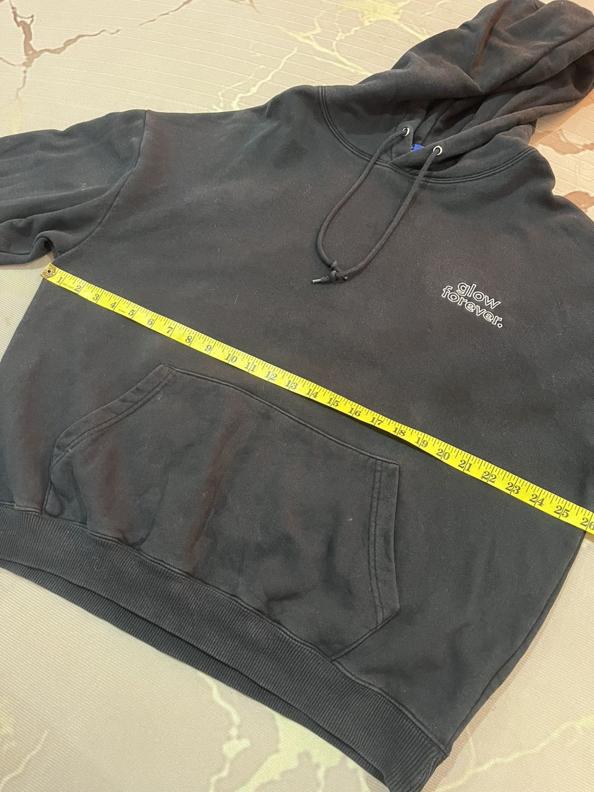 Japanese Brand Glow Forever Boxy Fit Hoodie Embroidered Logo Size US L / EU 52-54 / 3 - 11 Thumbnail