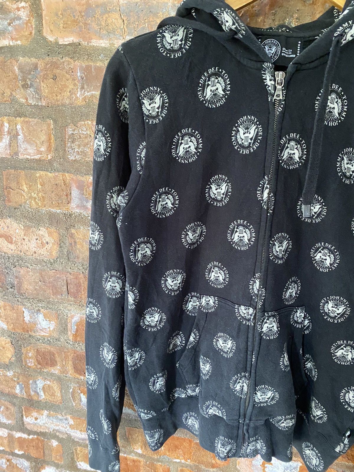 Hysteric Glamour × The Rolling Stones 2000s HG x Ramones full print hoodie Size US S / EU 44-46 / 1 - 5 Thumbnail