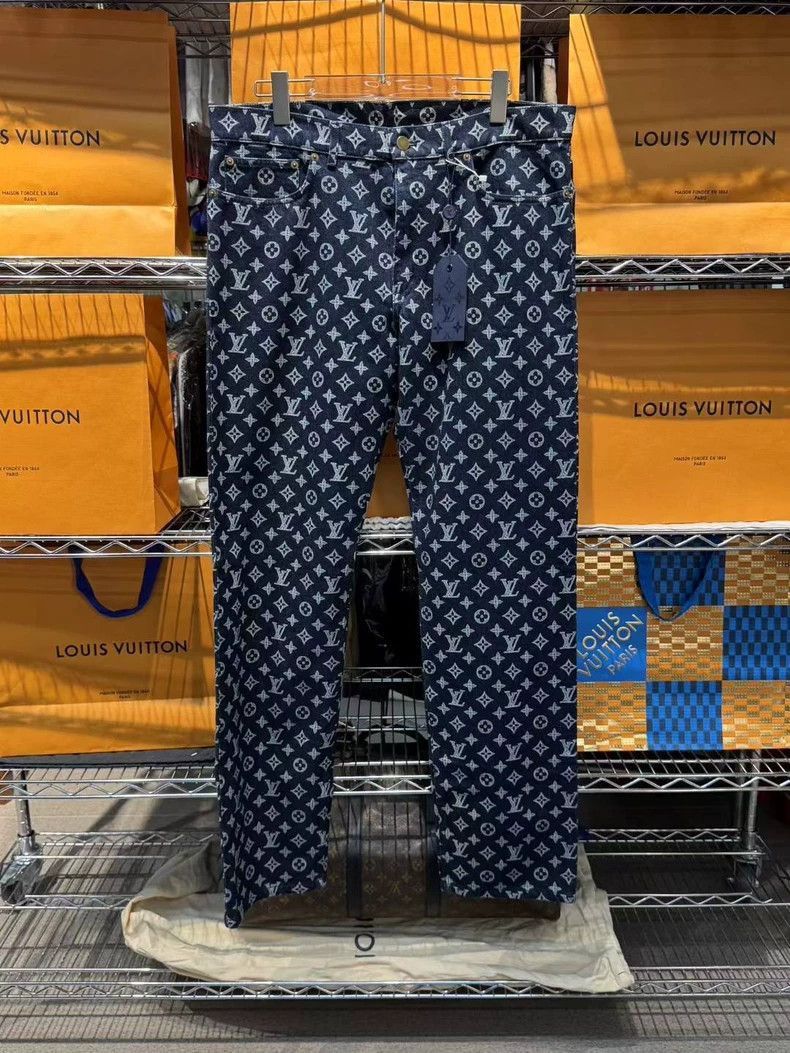 Louis Vuitton LV monogram regular jeans-2508 Size US 36 / EU 52 - 9 Thumbnail
