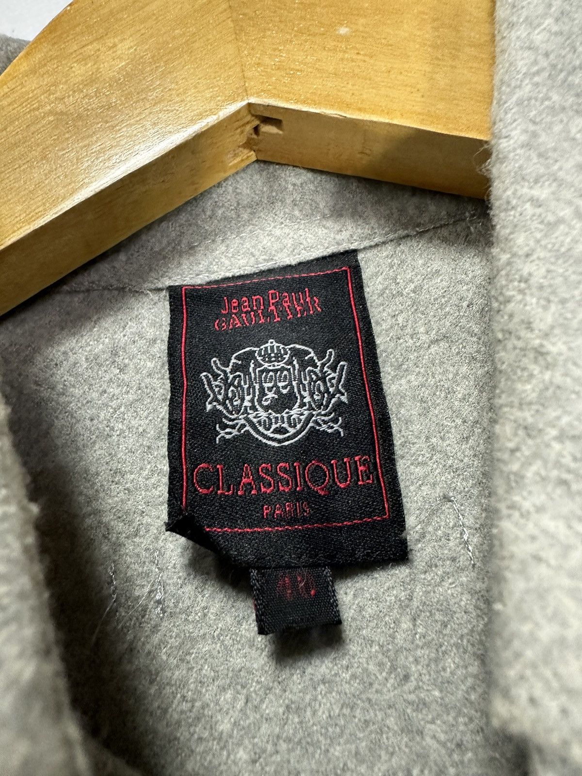 Jean Paul Gaultier Archives!!! Jean Paul Gaultier Classique Wool Shirt Size S / US 4 / IT 40 - 8 Thumbnail