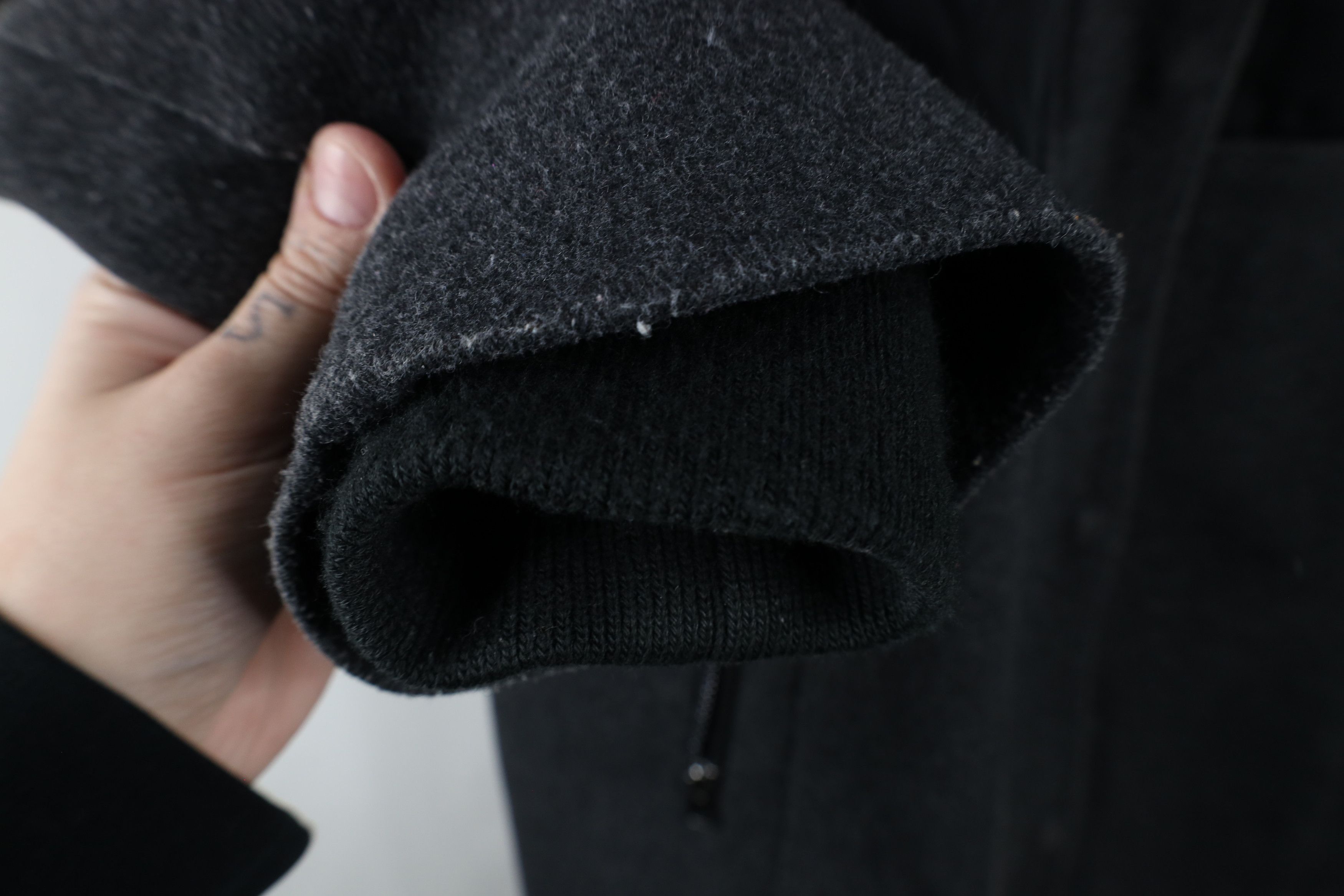 Lands' End × Vintage Lands End Wool Faux Fur Duck Down Hooded Jacket Coat Size M / US 6-8 / IT 42-44 - 8 Thumbnail