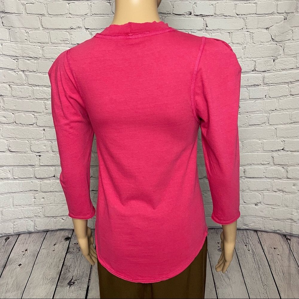 Free People NWT New $58 Free People Clover Top Rose Hypnotic Size XS Size XS / US 0-2 / IT 36-38 - 5 Thumbnail