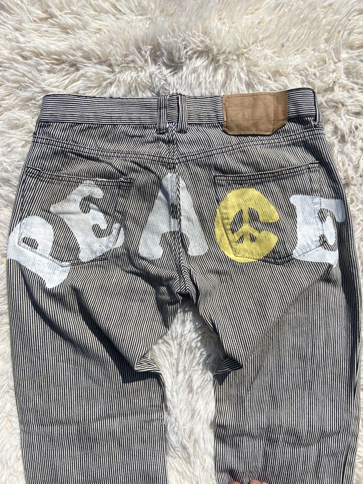 Other “Peace” Hickory Hippie Style Jeans Size US 34 / EU 50 - 3 Thumbnail