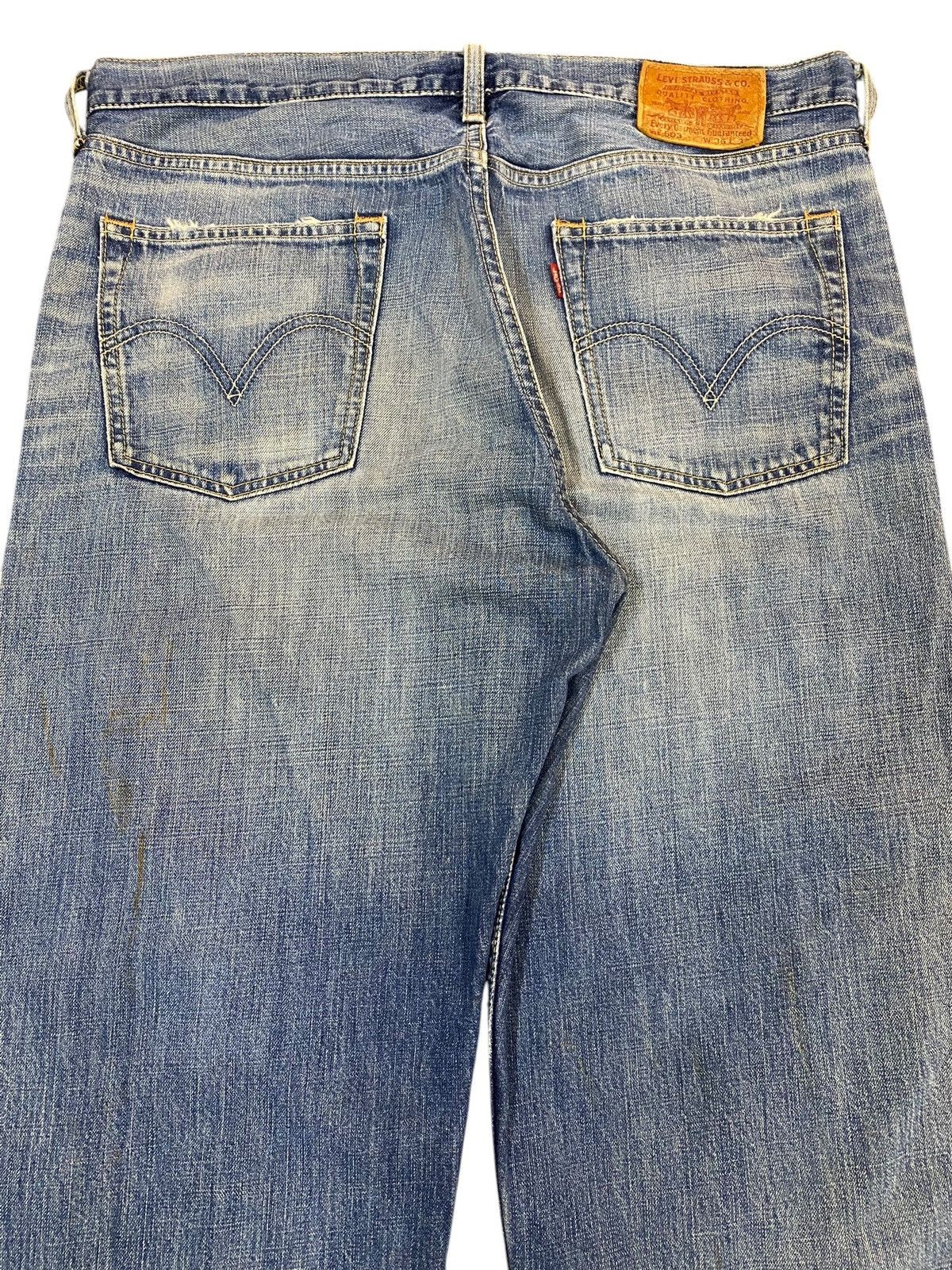 Levi's Vintage Levis 503 90’s Mud Wash Enough Baggy Jeans Size US 37 - 4 Thumbnail